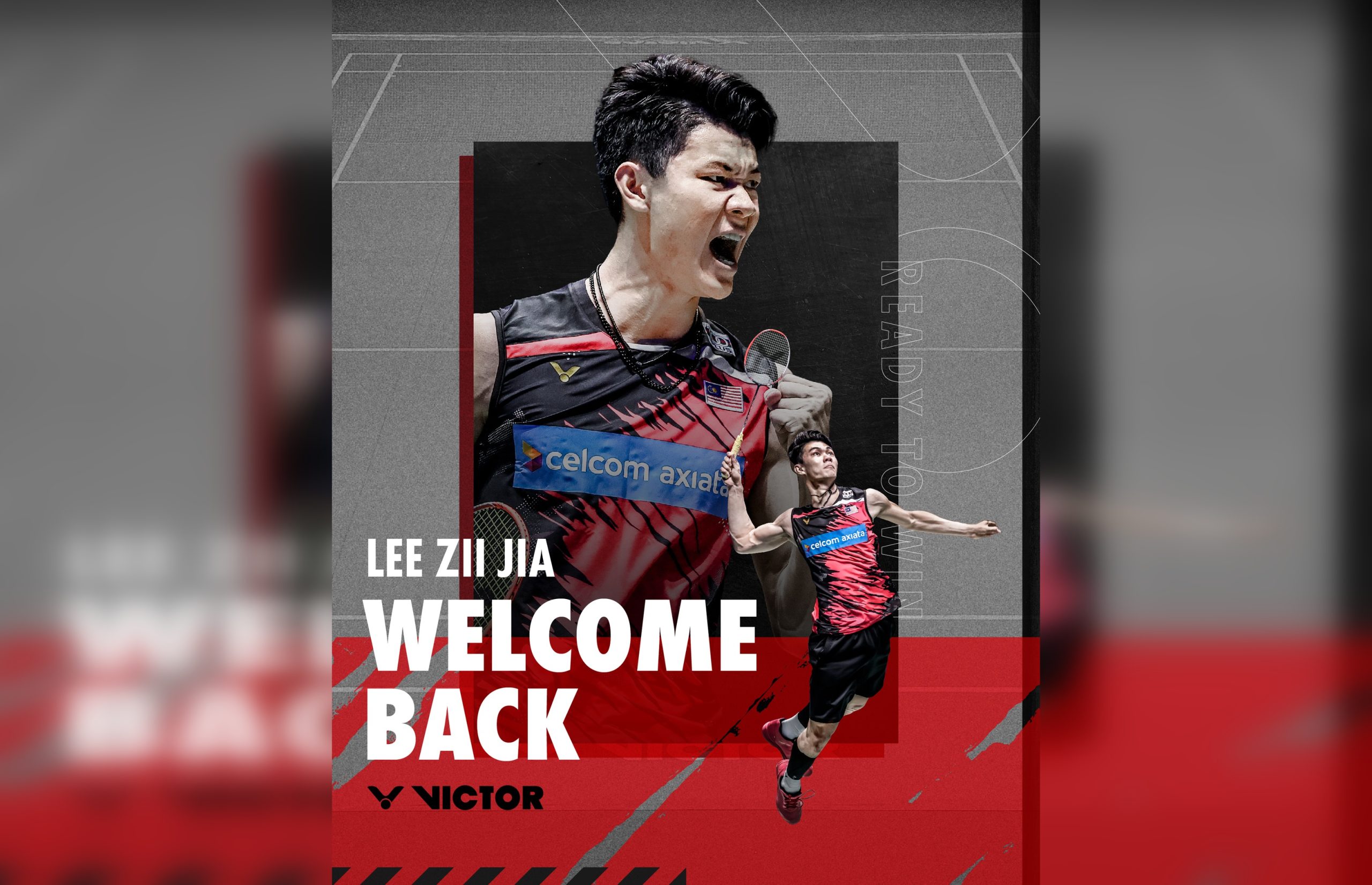 Syarikat Taiwan, VICTOR Mengumumkan Kerjasama Dengan Lee Zii Jia