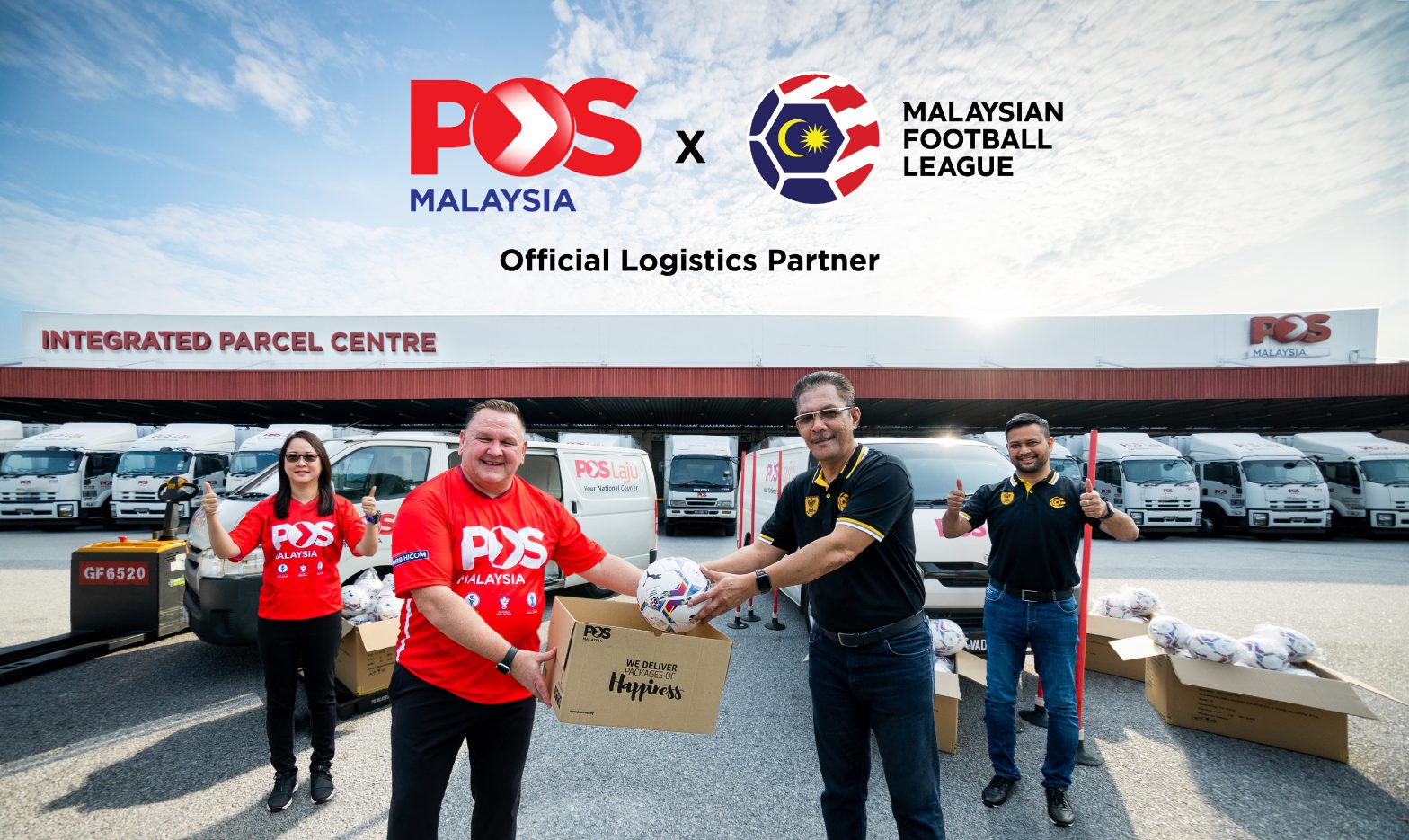 Pos Malaysia Jadi Rakan Logistik Rasmi MFL Selama 2 Tahun