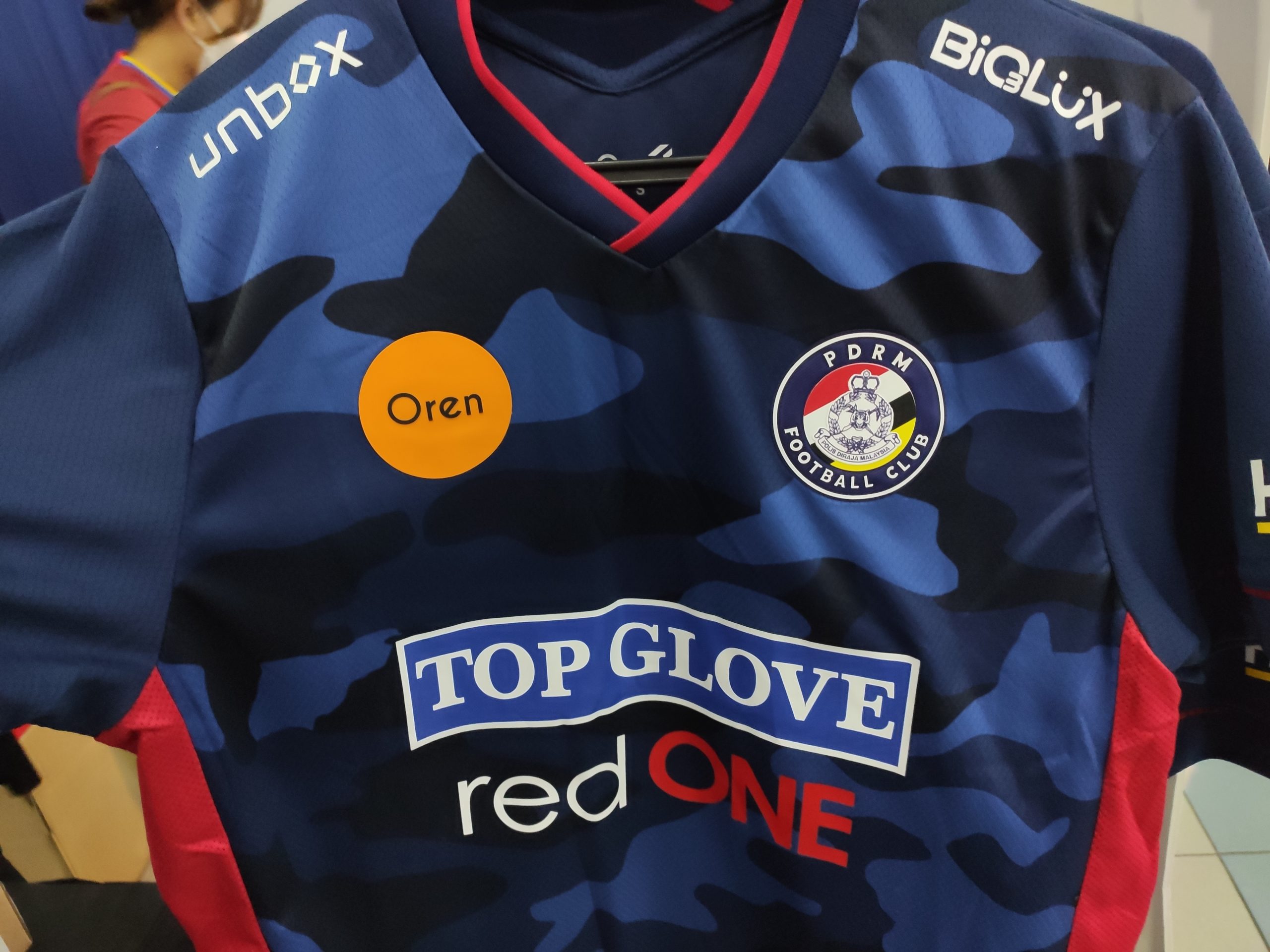 Jersi Home & Away PDRM FC Dijual Pada Harga RM99 Sehelai