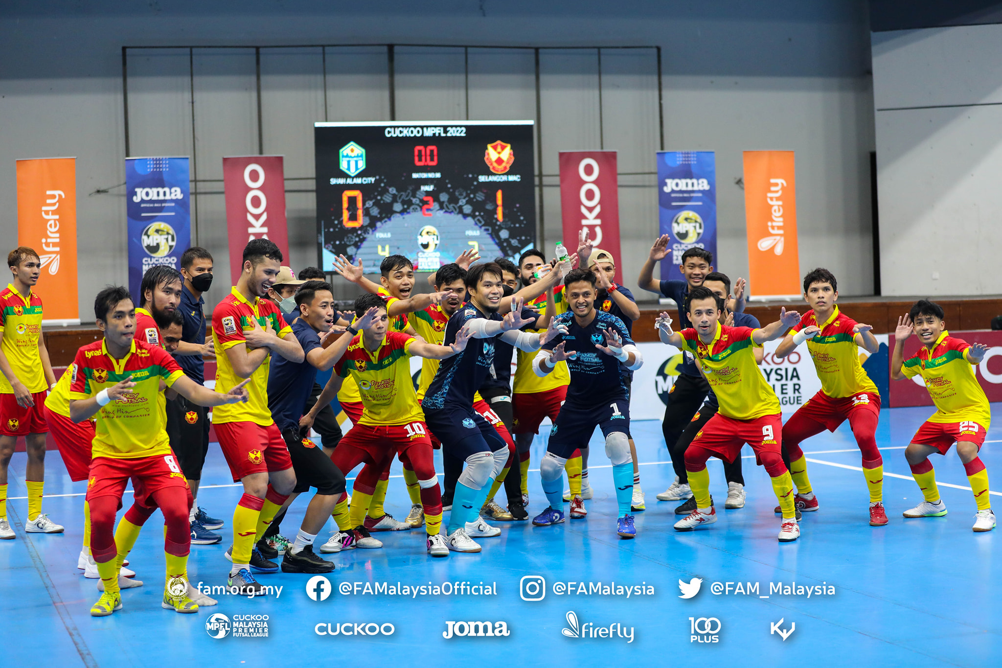 Selangor MAC Pertahankan Kejuaraan MPFL Buat Kali Kedua Berturut-Turut