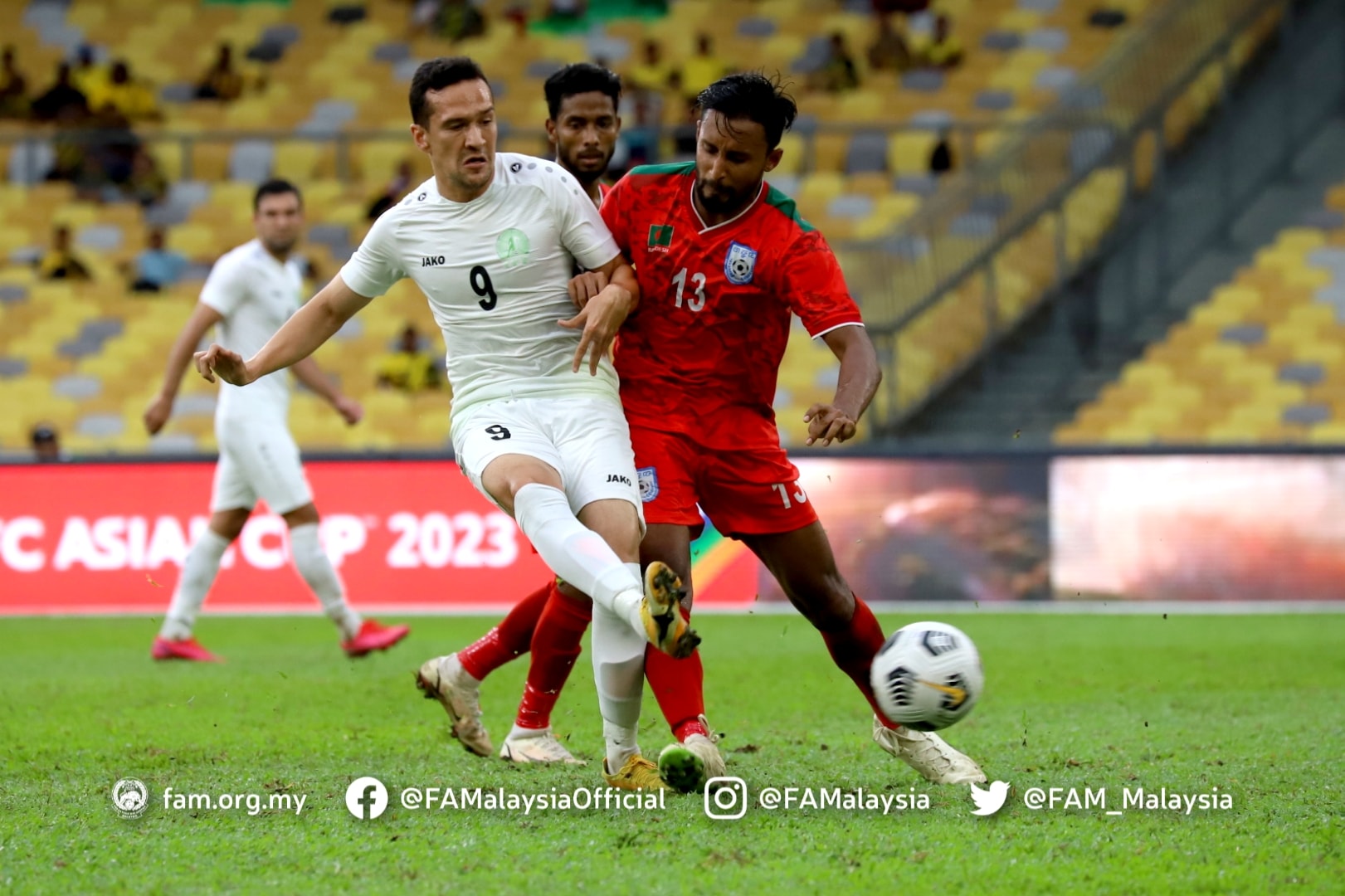 Kelayakan Piala Asia: Turkmenistan Kutip 3 Mata, Atasi Bangladesh 2-1