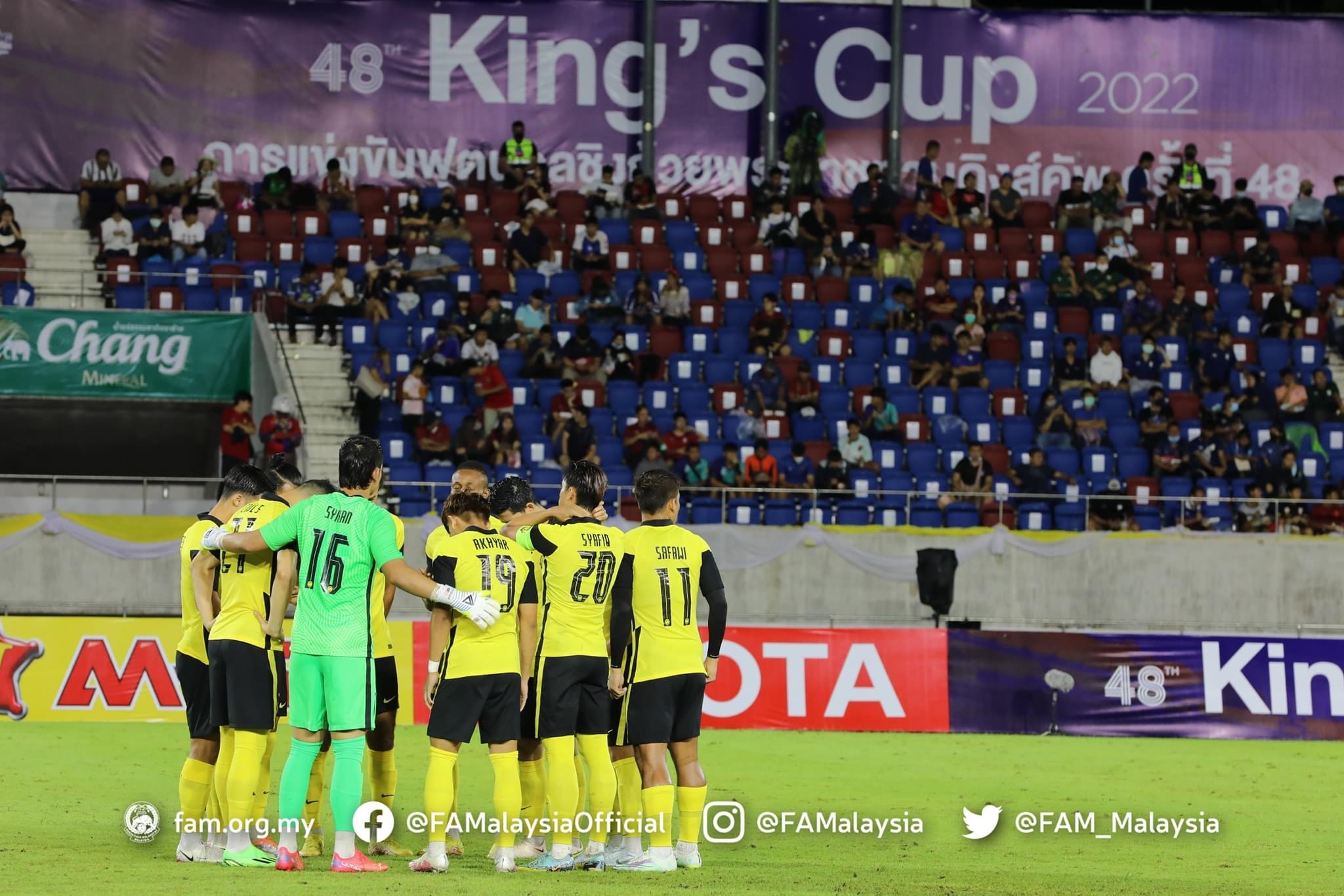 King’s Cup: Tajikistan Muncul Juara, Atasi Malaysia Menerusi Penalti