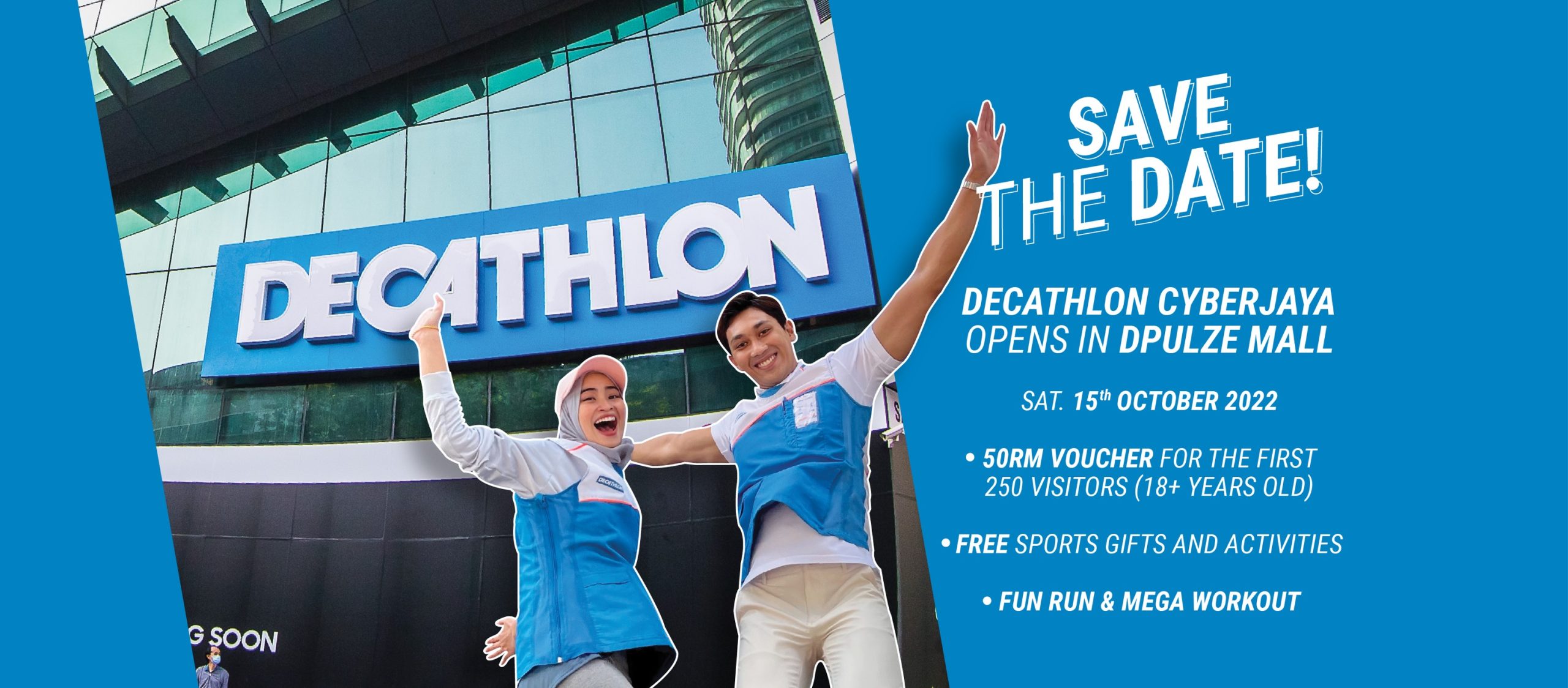 Decathlon Buka Cawangan Ke-10 Di Cyberjaya – Bermula 15 Oktober