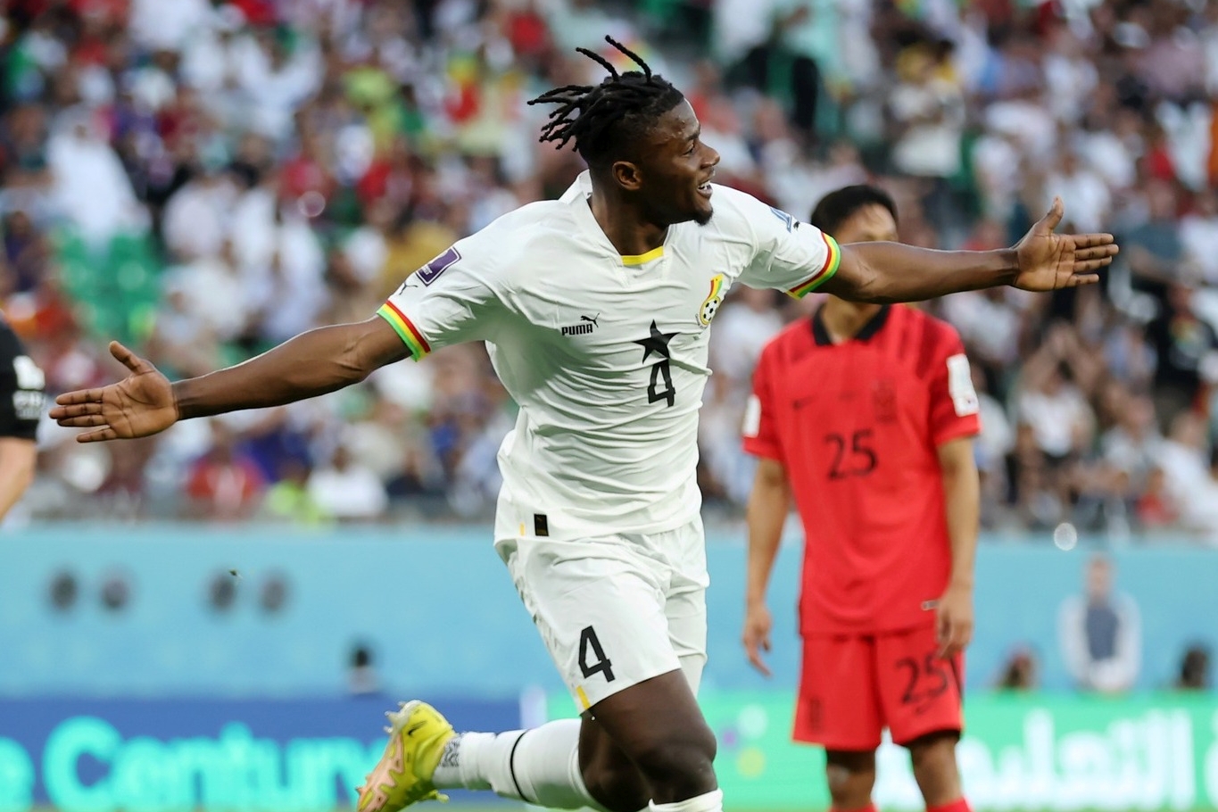 Piala Dunia: Ghana Serap Serangan Bertali Arus Korea, Pertahan 3 Mata