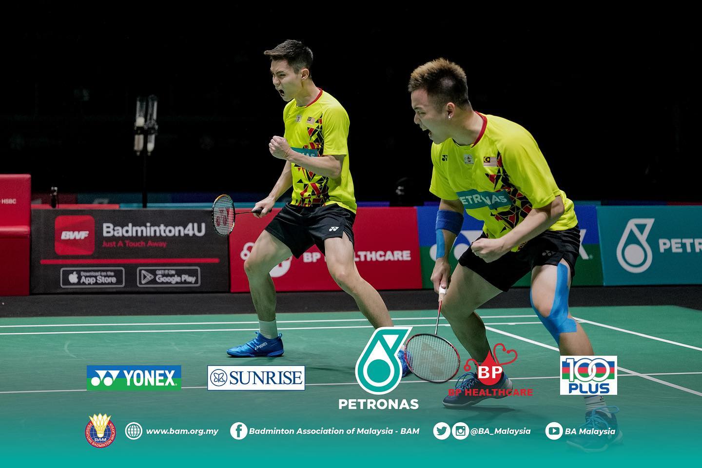 Aaron-Wooi Yik Rangkul Gelaran ‘World Tour’ Sulung Di Terbuka Denmark