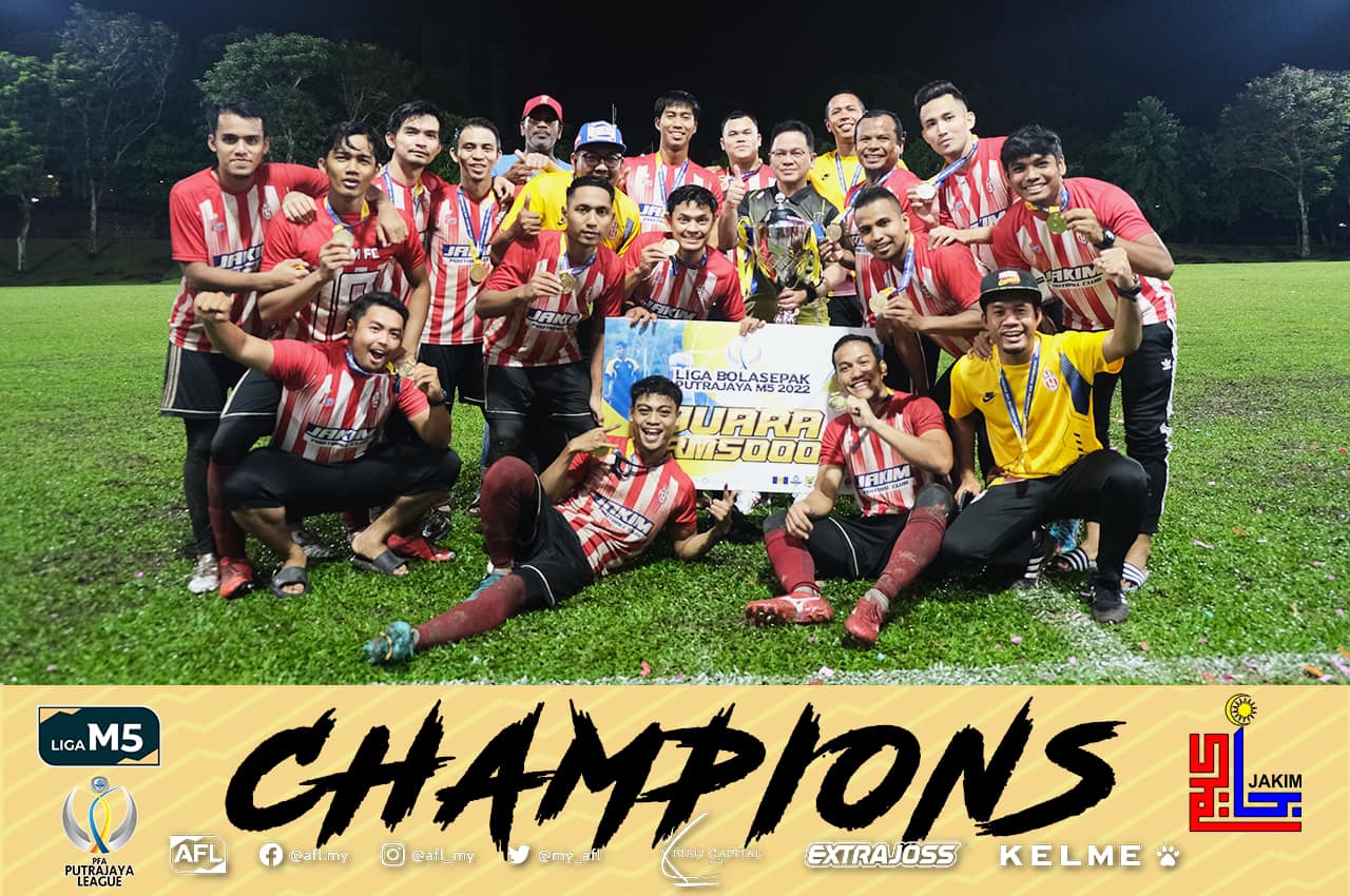 JAKIM FC Muncul Juara Liga Putrajaya, Layak Beraksi Di Liga M4 Musim Hadapan