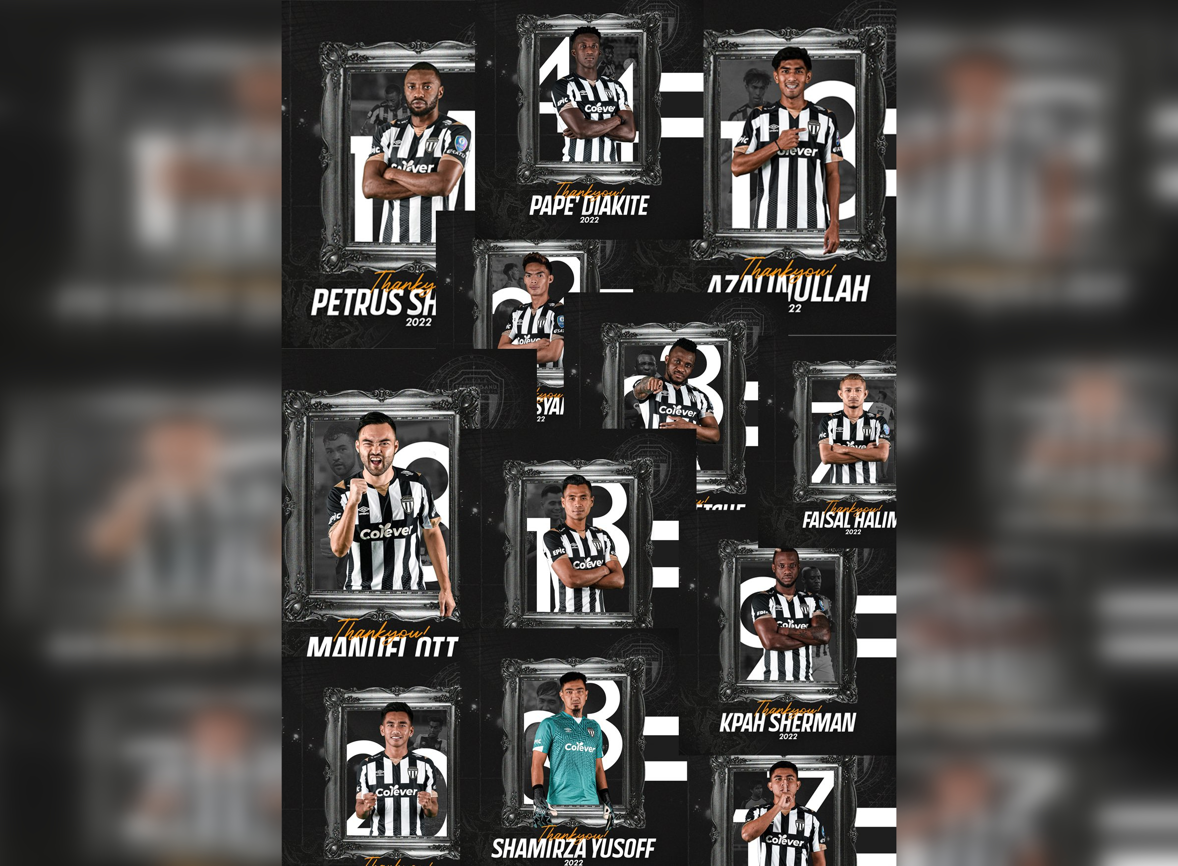 Naib Juara Piala FA & Liga Super Sisih 7 Pemain Tempatan, 5 Import