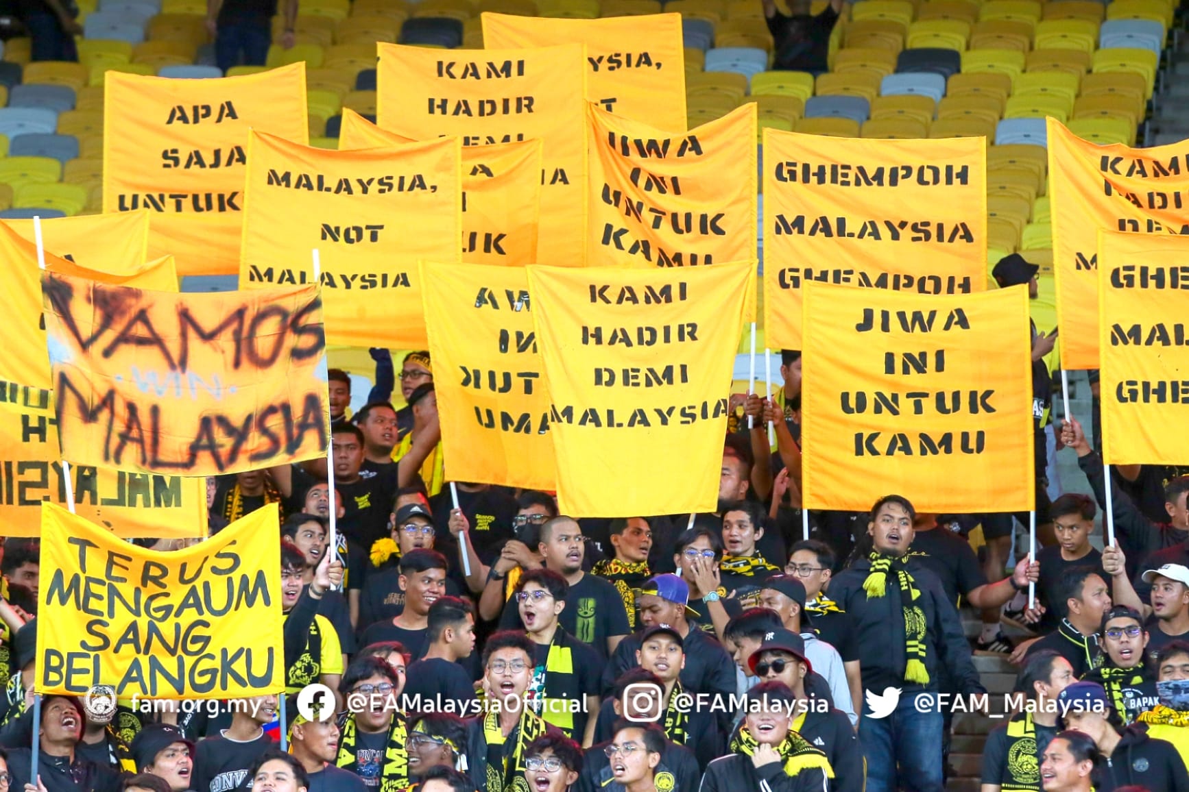 FAM: Hanya 59,000 Keping Tiket Dijual, Harga RM30 Kekal Untuk Semi-Final Lawan Thailand