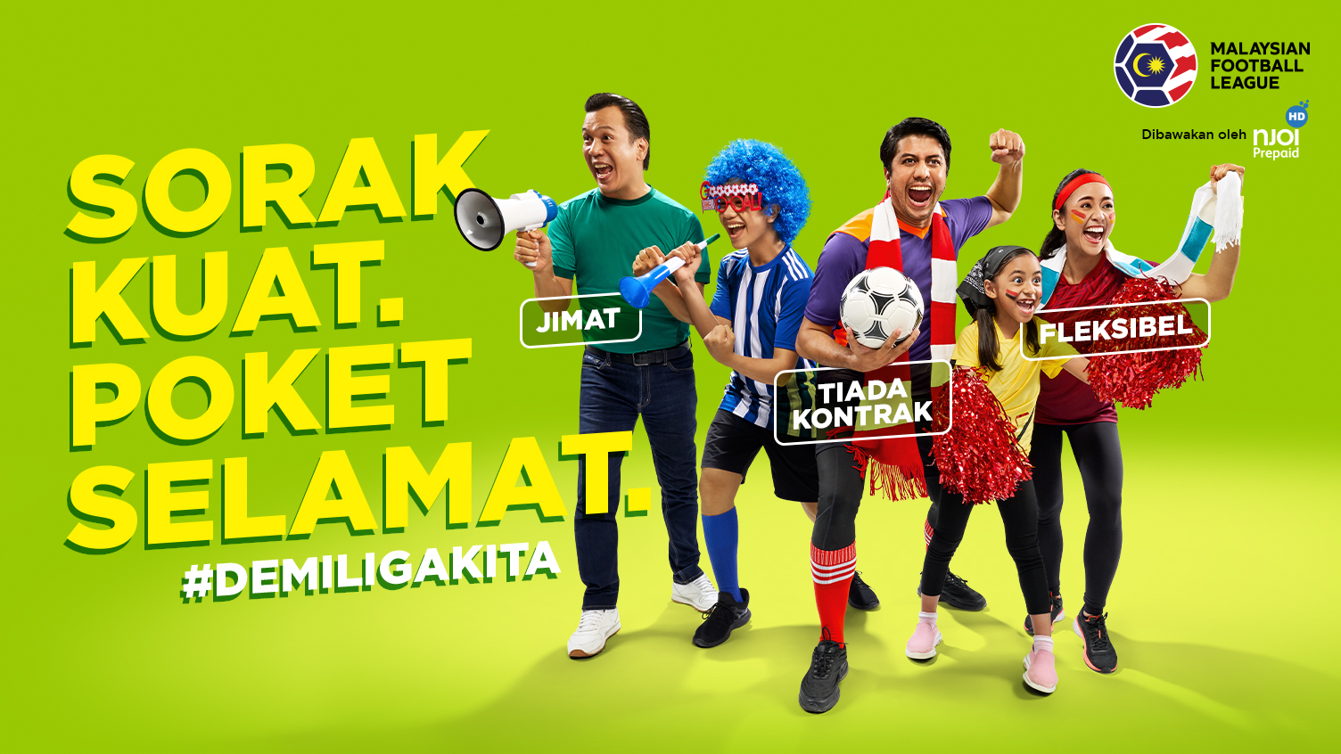 NJOI Tawar Pek Liga Malaysia Pada Harga RM29 Selama 30 Hari