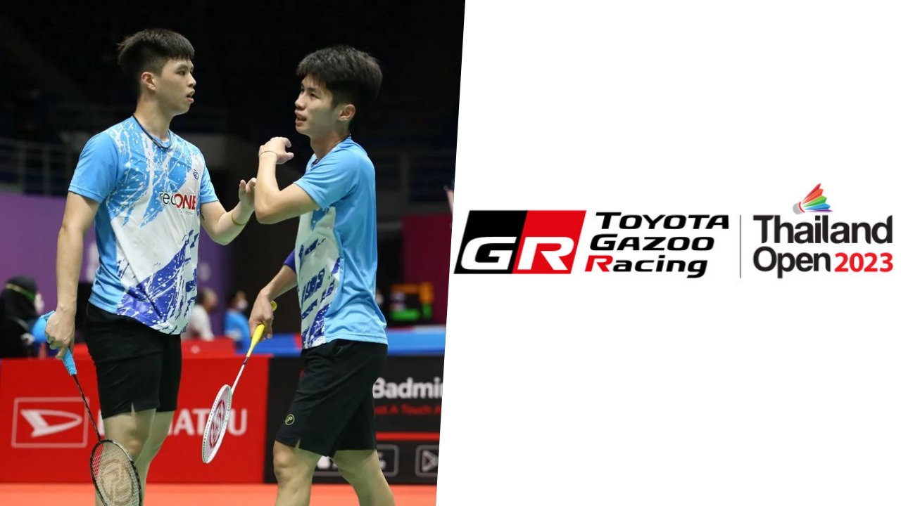 Terbuka Thailand: Beregu Ranking Ke-836 Dunia Sekat Xin Yuan-Tien Ci