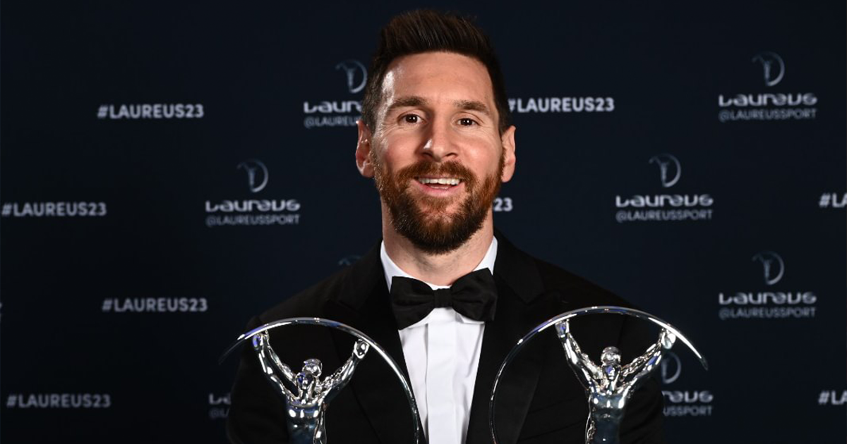Messi Muncul Atlet Pertama Rangkul Anugerah Individu & Berpasukan Tahunan Laureus 