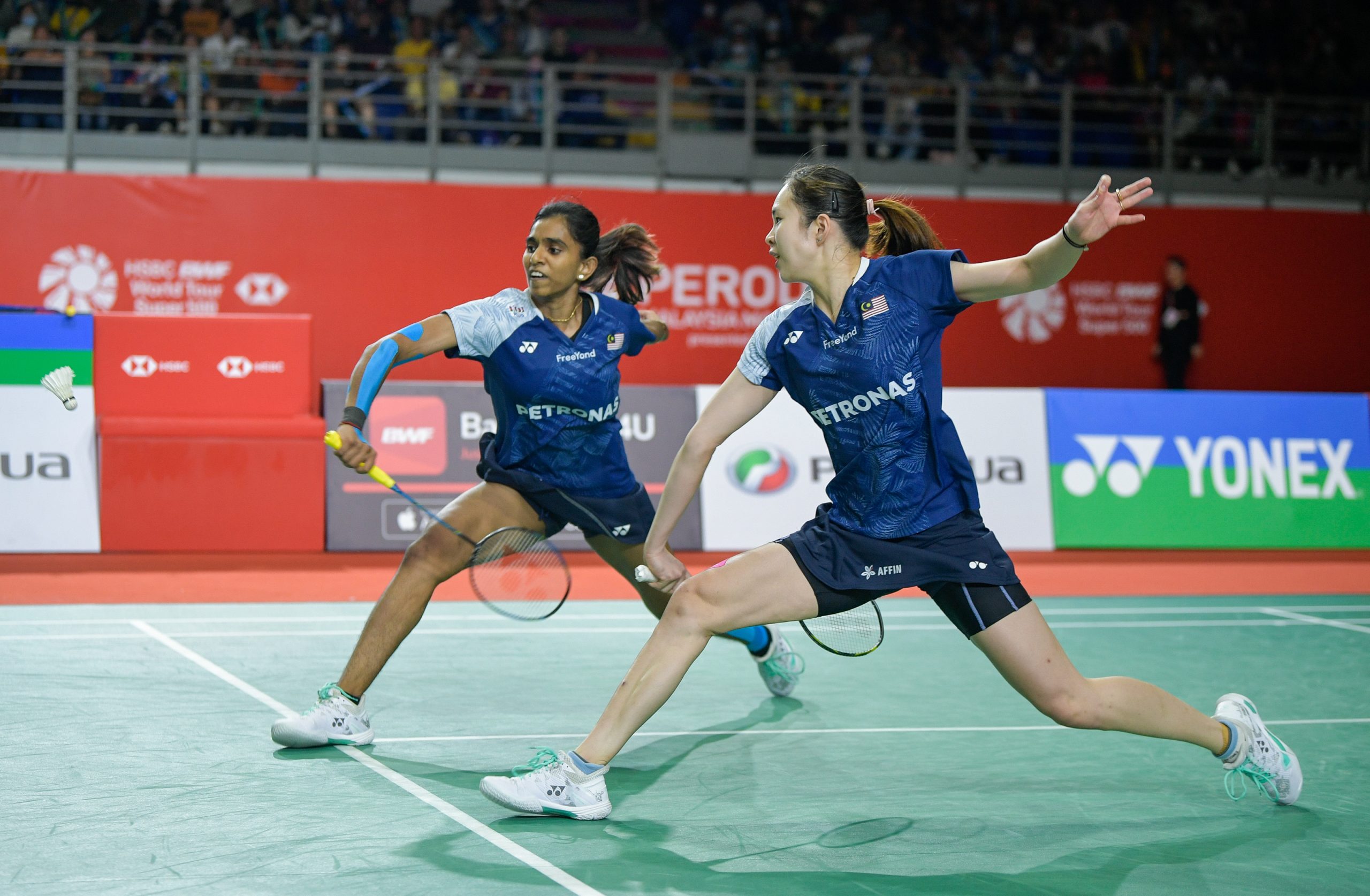 Terbuka Singapura: Pearly-Thinaah Pulang Awal Akibat Kecederaan