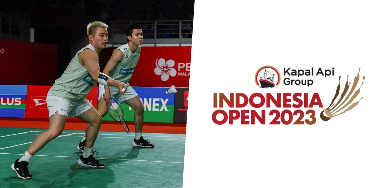 Terbuka Indonesia: Aaron-Wooi Yik Mara Ke Pentas Separuh Akhir 2 Minggu Berturut-Turut