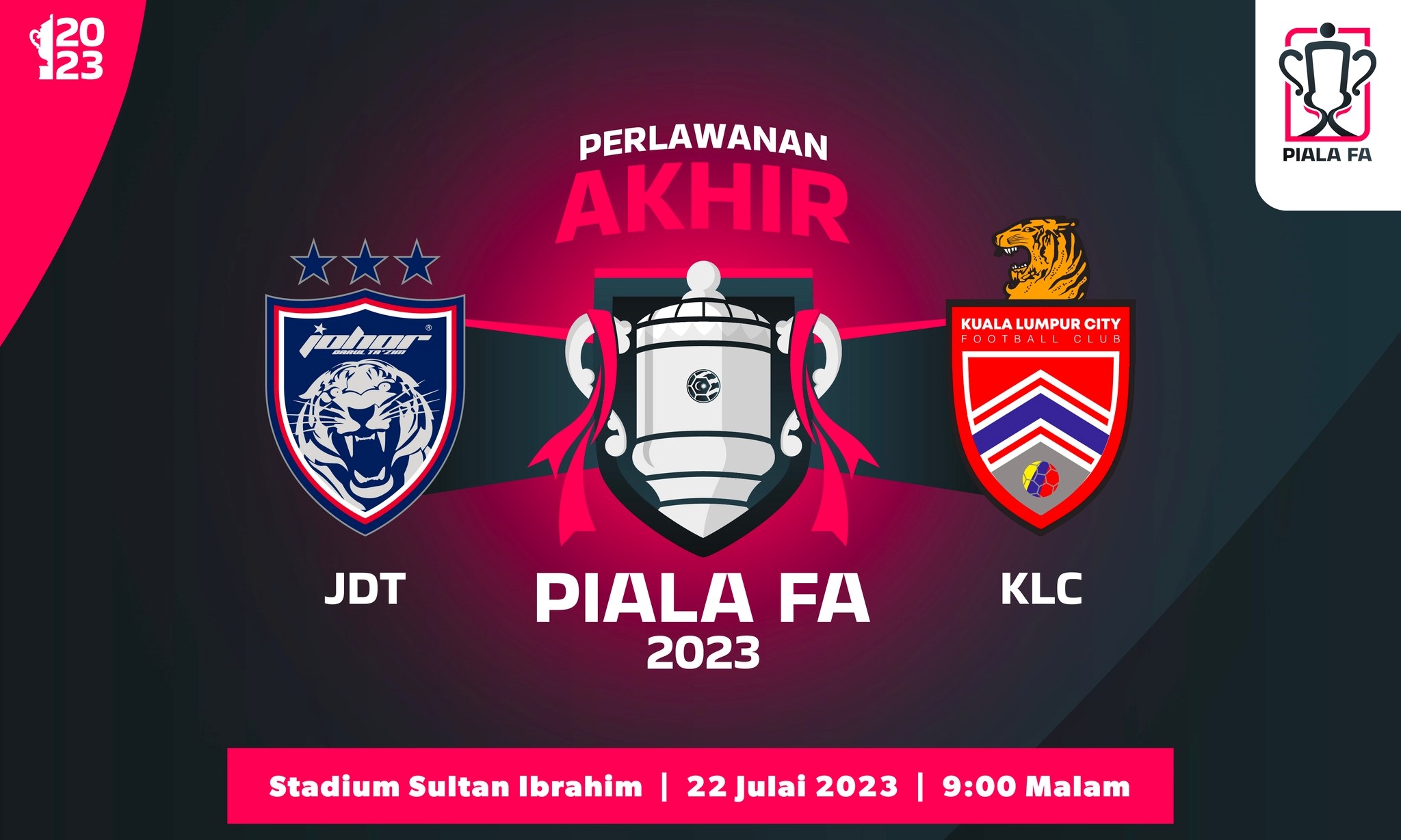 MFL Agih Penjualan Tiket Final Piala FA Di SSI Sama Rata