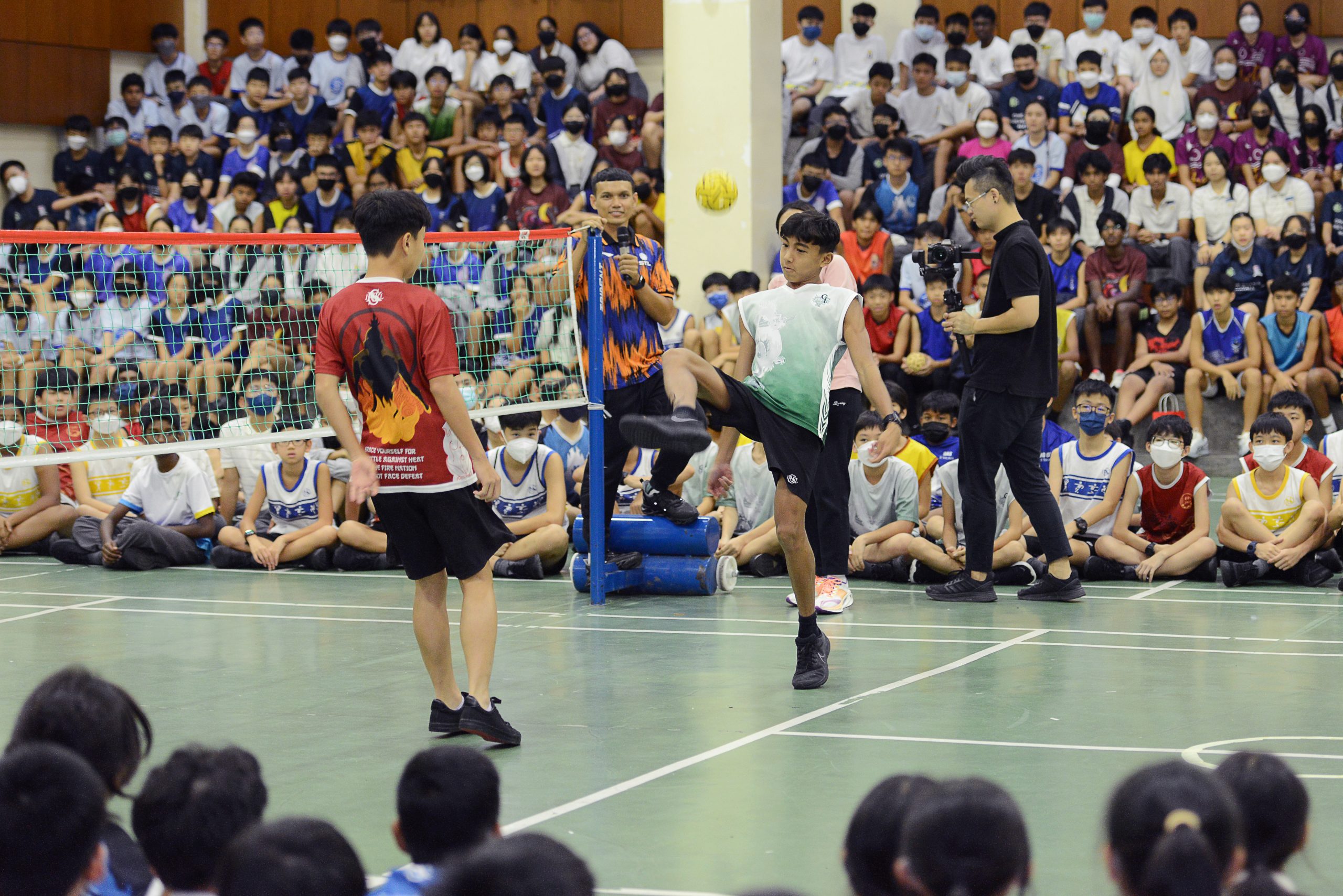 Klinik STL Anjuran Astro Semarak Minat Pelajar Terhadap Sepak Takraw