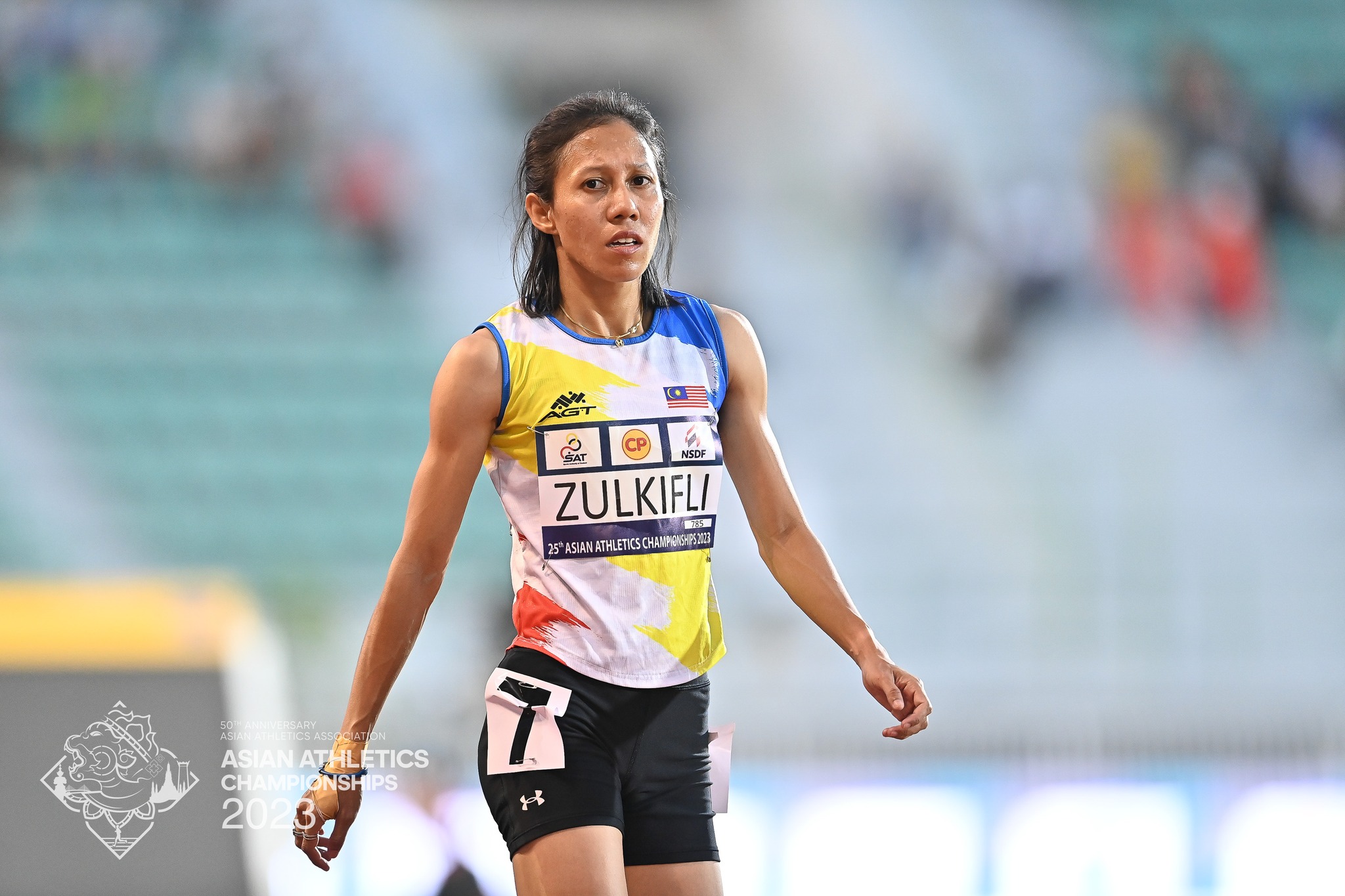 Kejohanan Olahraga Asia: Kuartet 4x100m Wanita Lari Dalam Masa 45.56s