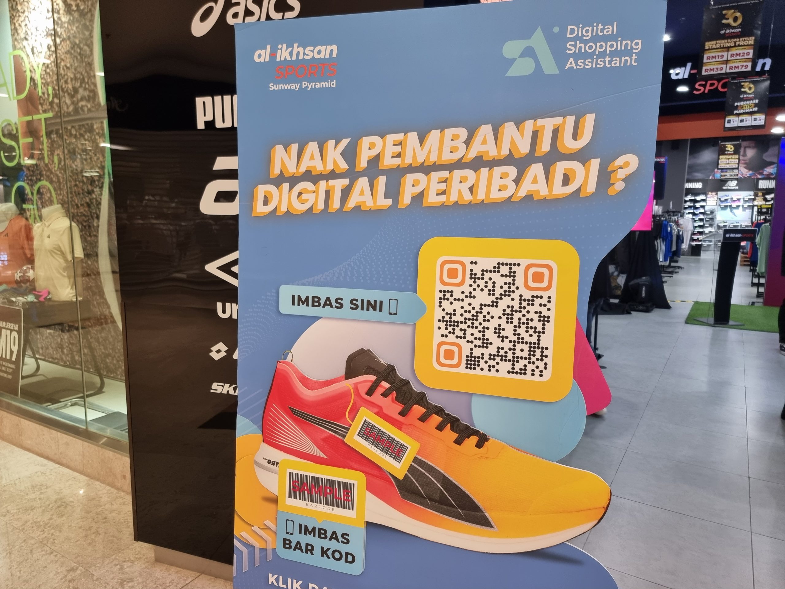 Al-Ikhsan Perkenalkan Servis Pembantu Digital Peribadi Untuk Beli-Belah Di Kedai