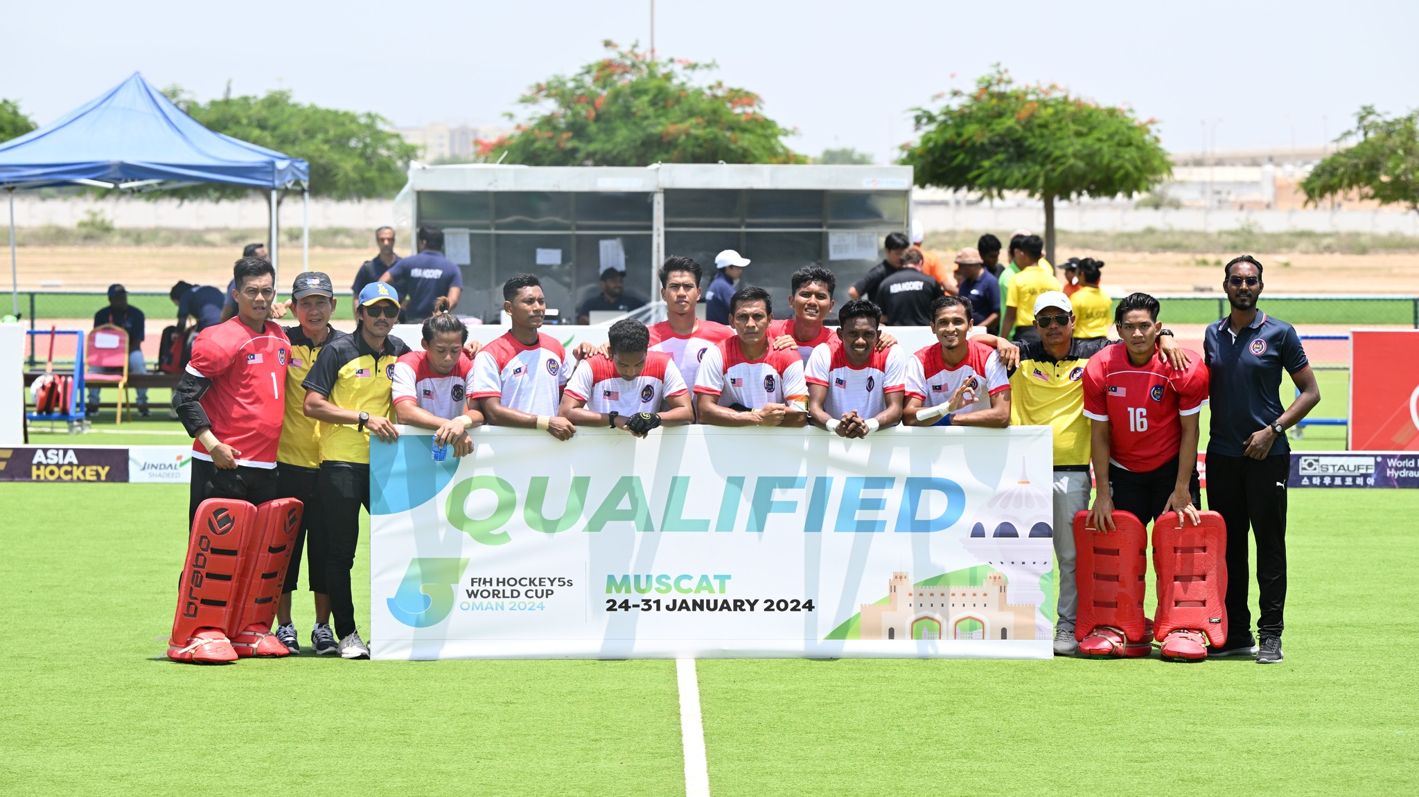 Skuad Hoki 5s Lelaki Iringi Skuad Wanita Ke Piala Dunia 2024