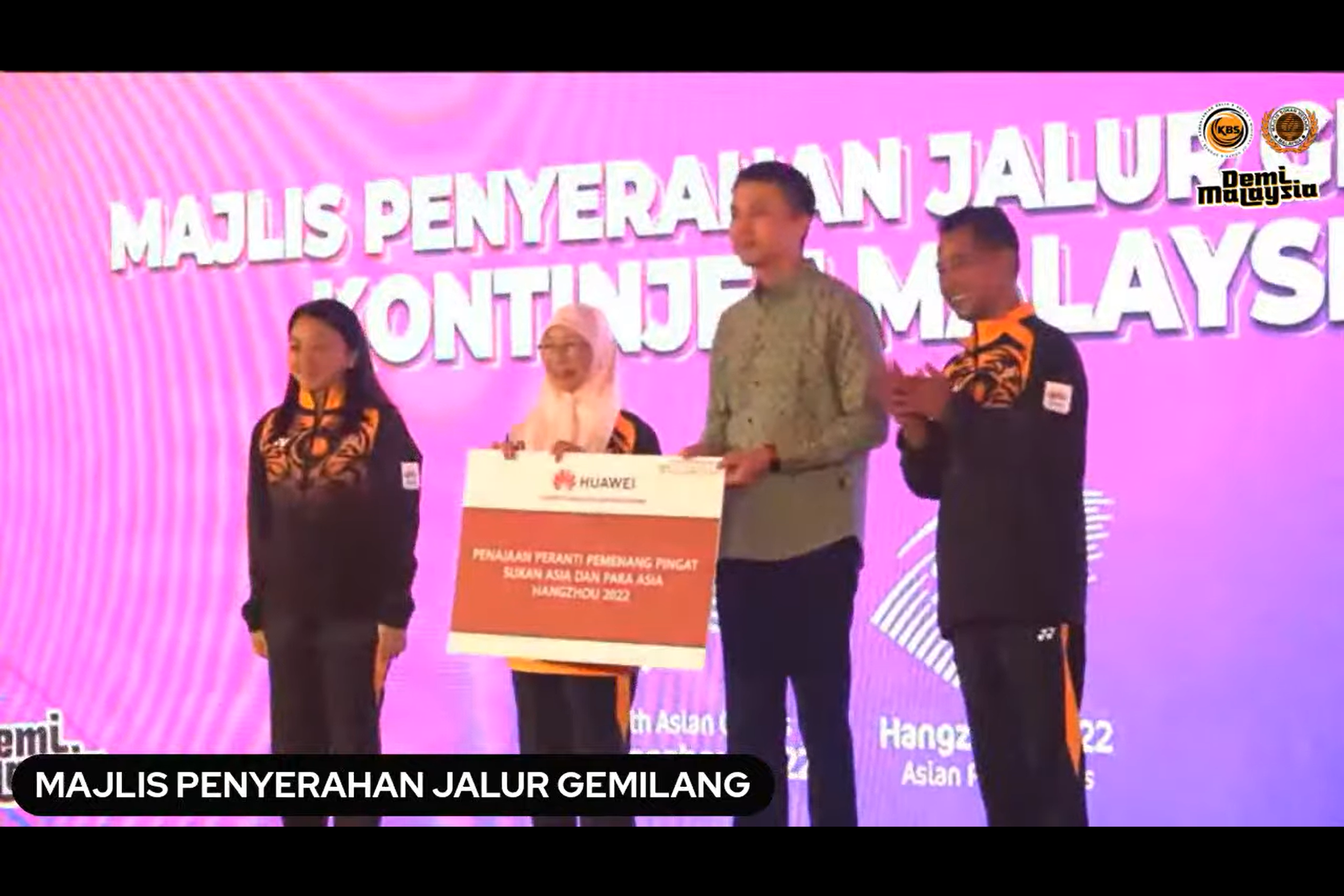 Hadiah Jam Tangan Huawei Menanti Pemenang Pingat Sukan Asia & Para Asia 2022