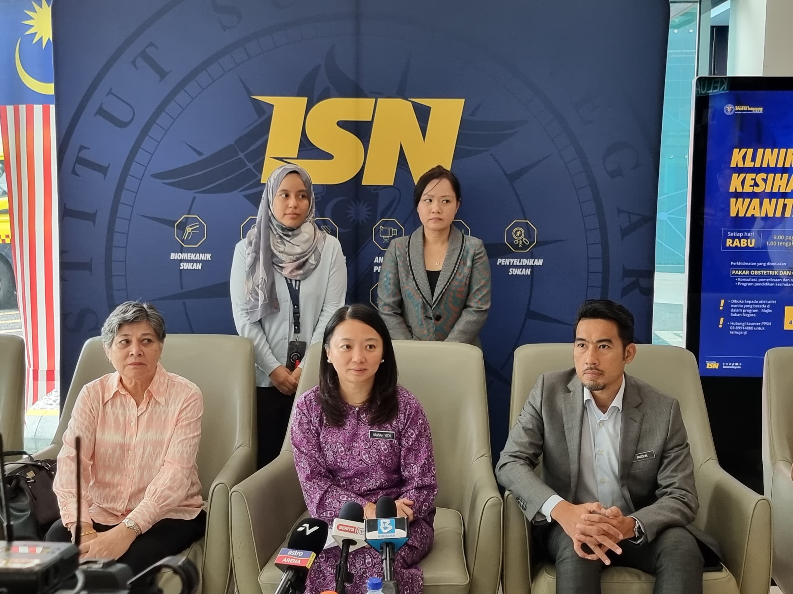 ISN Wujudkan Perkhidmatan Klinik Kesihatan Khusus Untuk Atlet Wanita