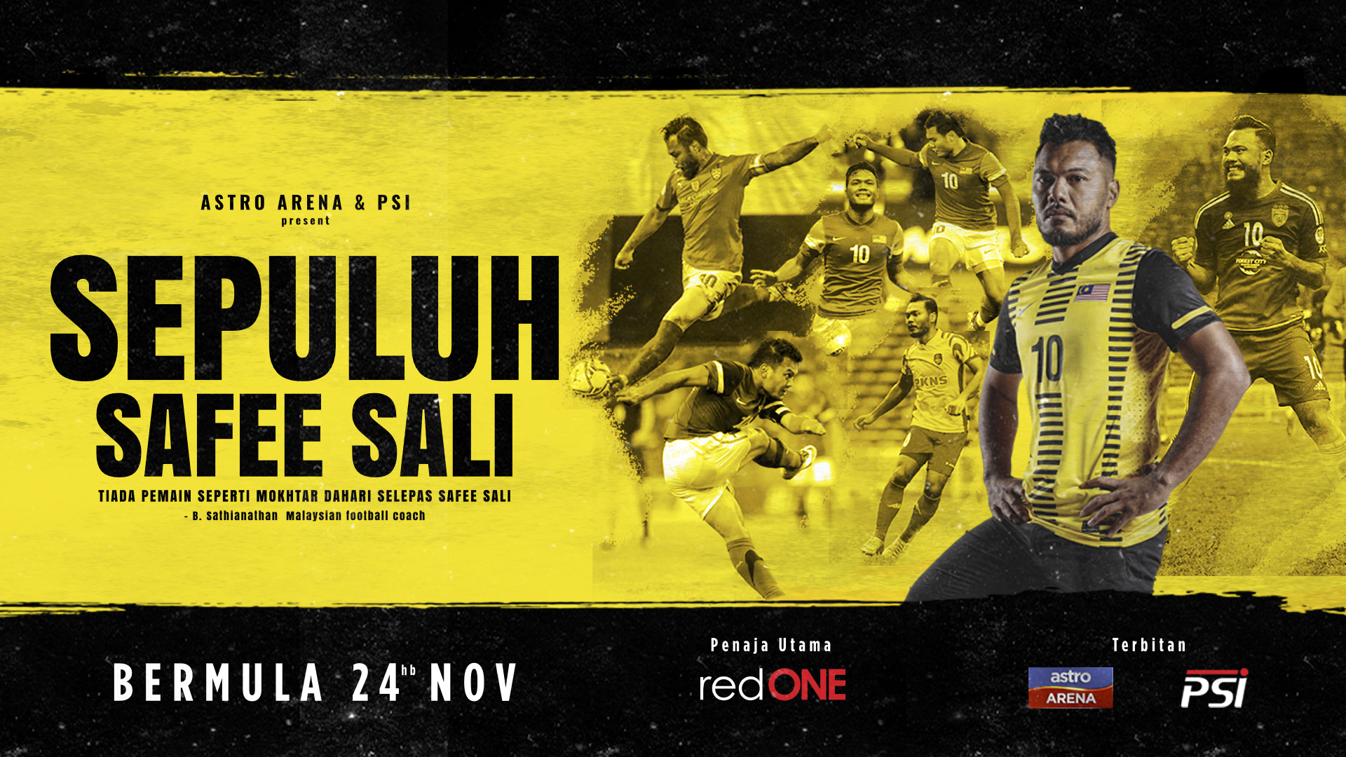Dokumentari Safee Sali SEPULUH Temui Penonton Bermula 24 November