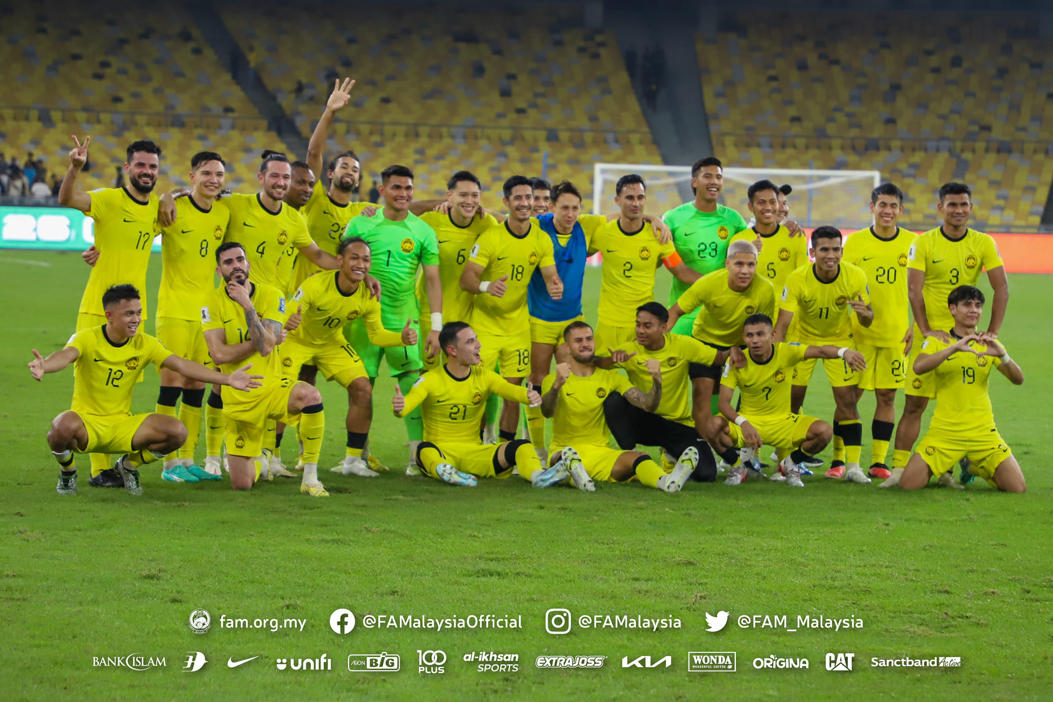 Harimau Malaya Huni Ranking 130 Dunia Selepas Cipta Kebangkitan Tumpaskan Kyrgyzstan