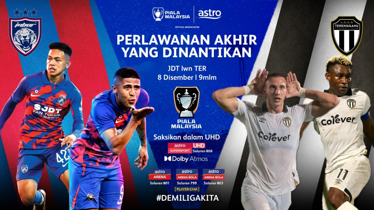 Final Piala Malaysia Dipaparkan Dalam 4K UHD, Kualiti Audio Dolby Atmos ...