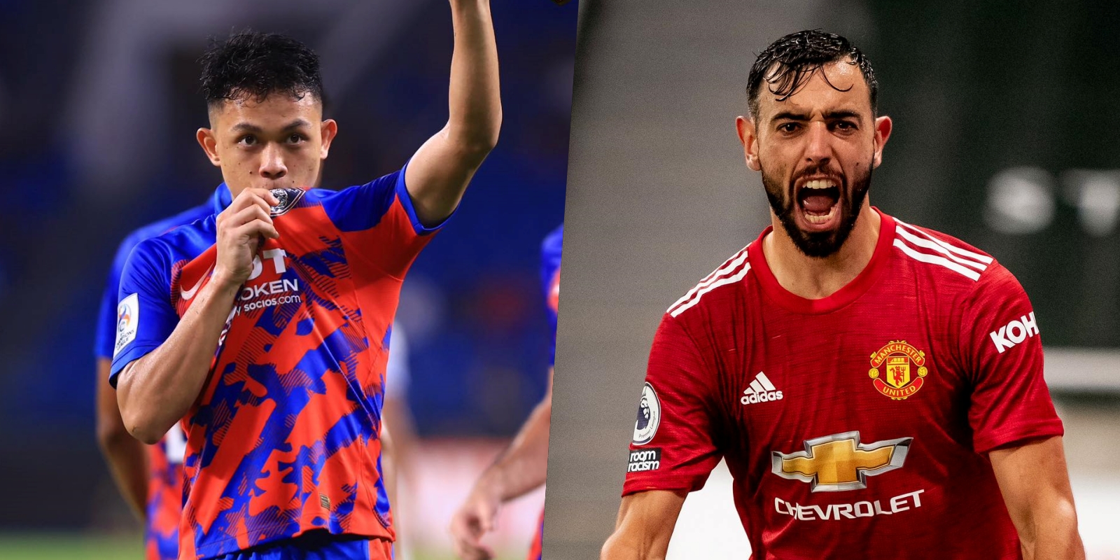 Arif Aiman, Bruno Fernandes Setaraf Di Pentas Antarabangsa