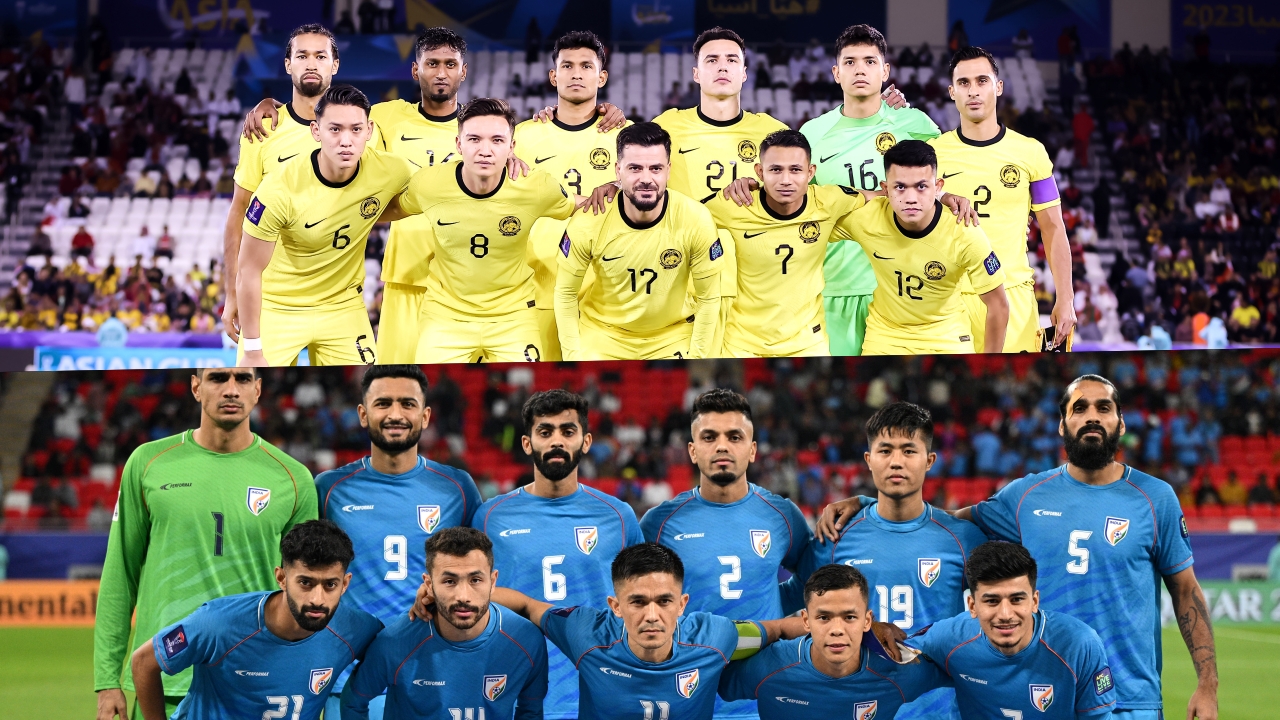 Piala Asia 2023: Prestasi Malaysia, India Tercorot Selepas 2 Perlawanan