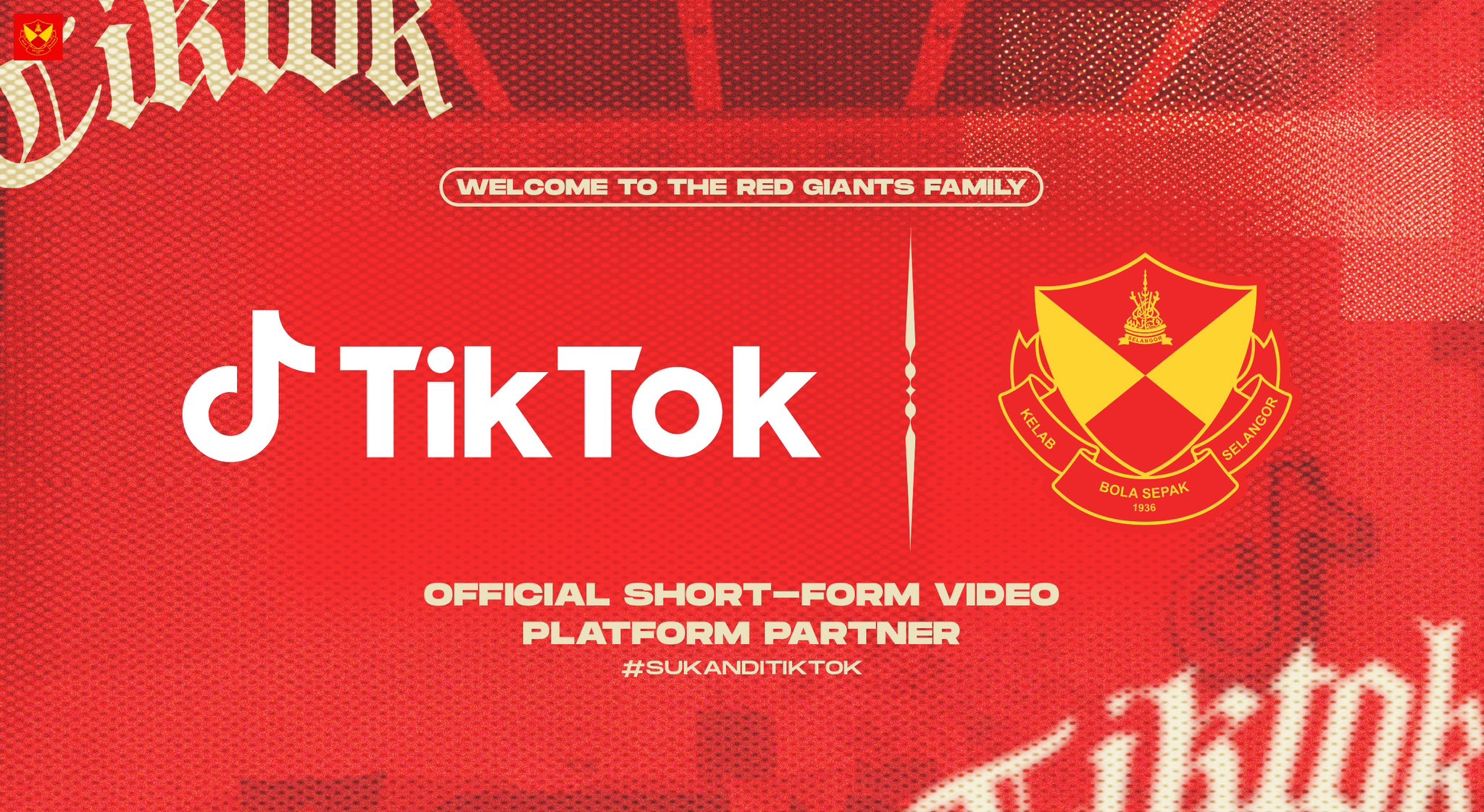 Tiktok Muncul Selaku Penaja Baharu Selangor FC