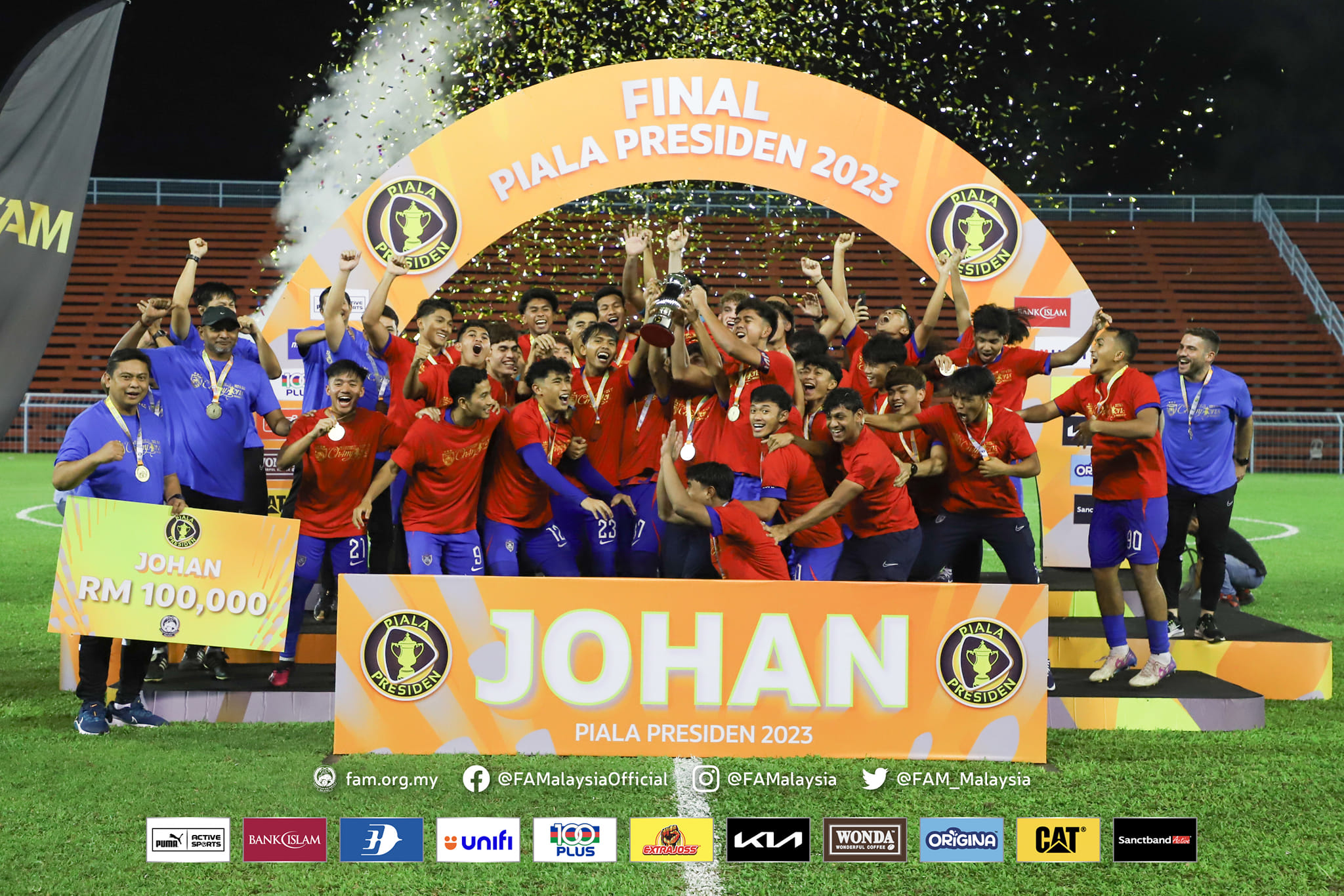 16 Pasukan Sertai Saingan Piala Presiden 2024 – Bermula 21 April