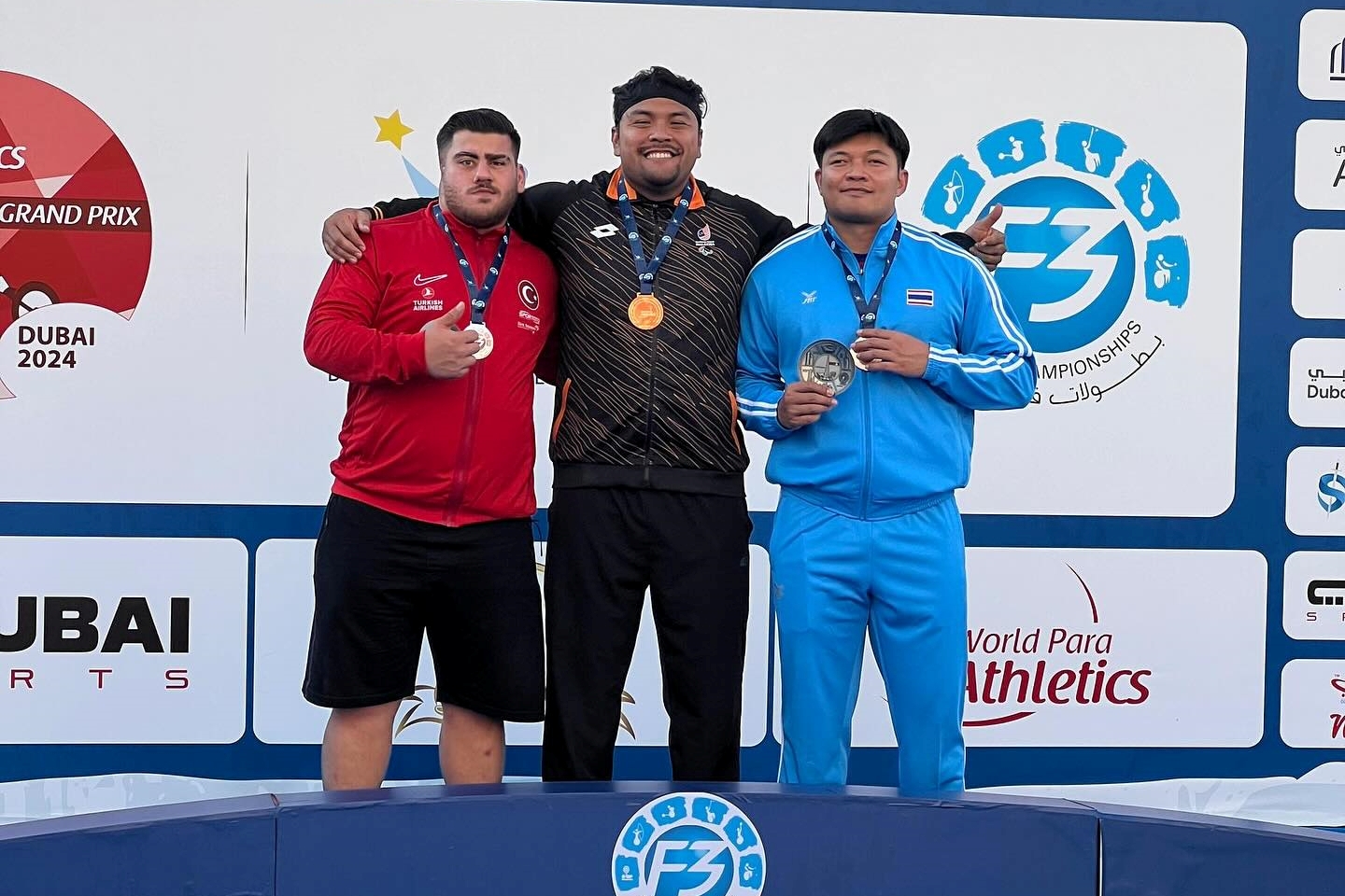 GP Olahraga Para Dunia: Latif, Ziyad Rangkul Pingat Emas