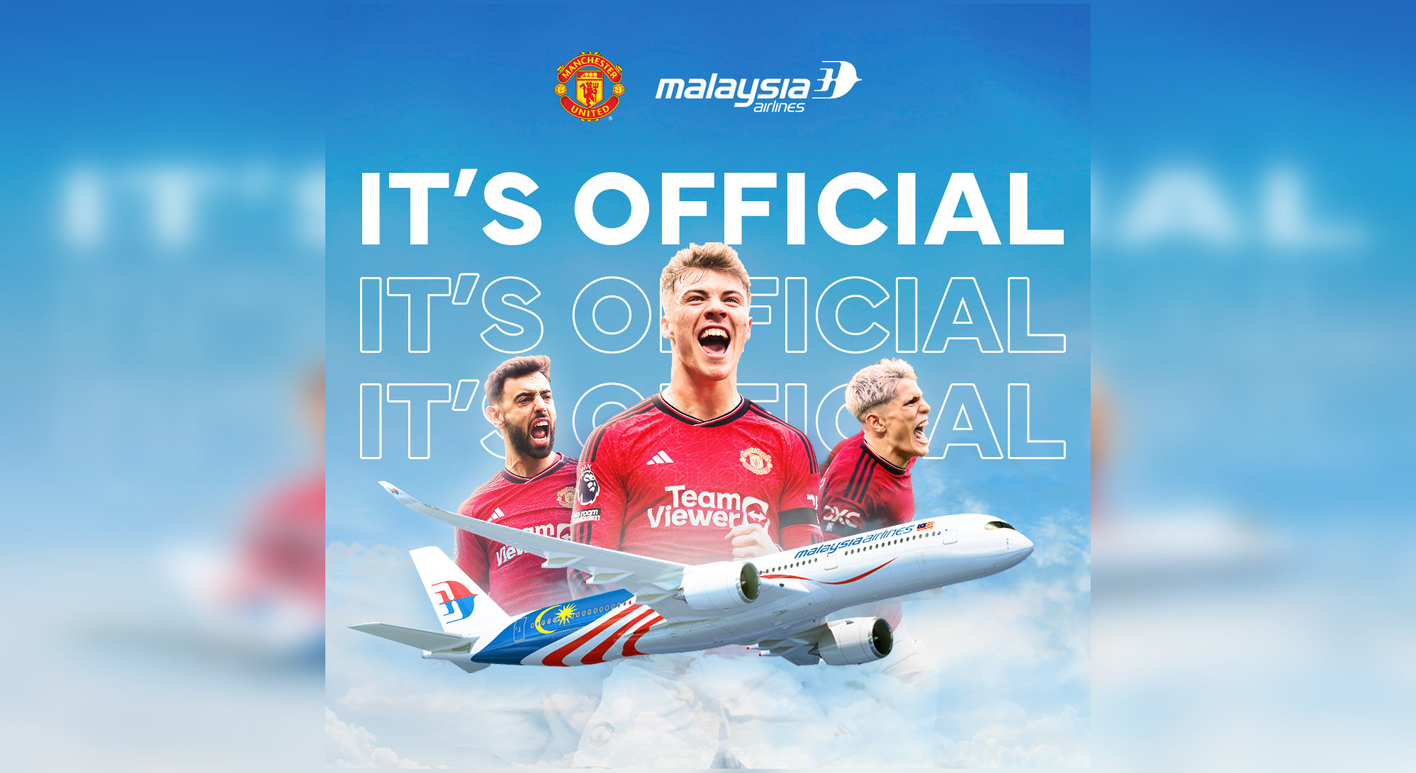 Malaysia Airlines Rakan Penerbangan Rasmi Man Utd