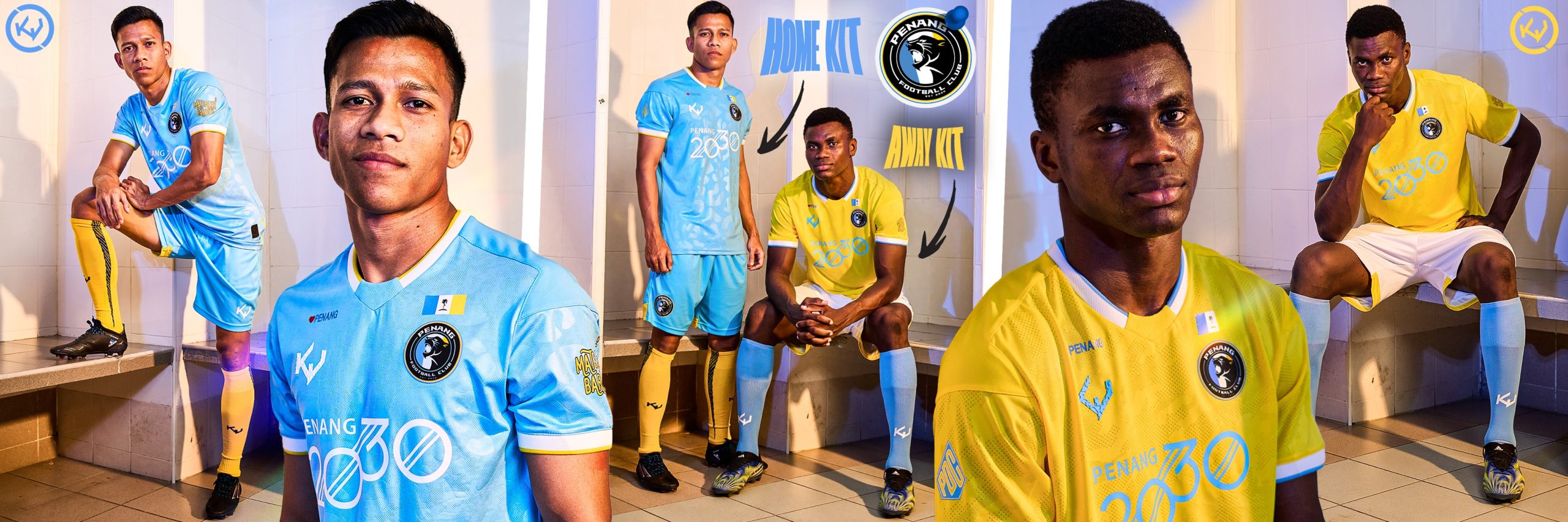 Penang FC Lancar Jersi Home & Away 2024-25 Dijual RM135 Sehelai
