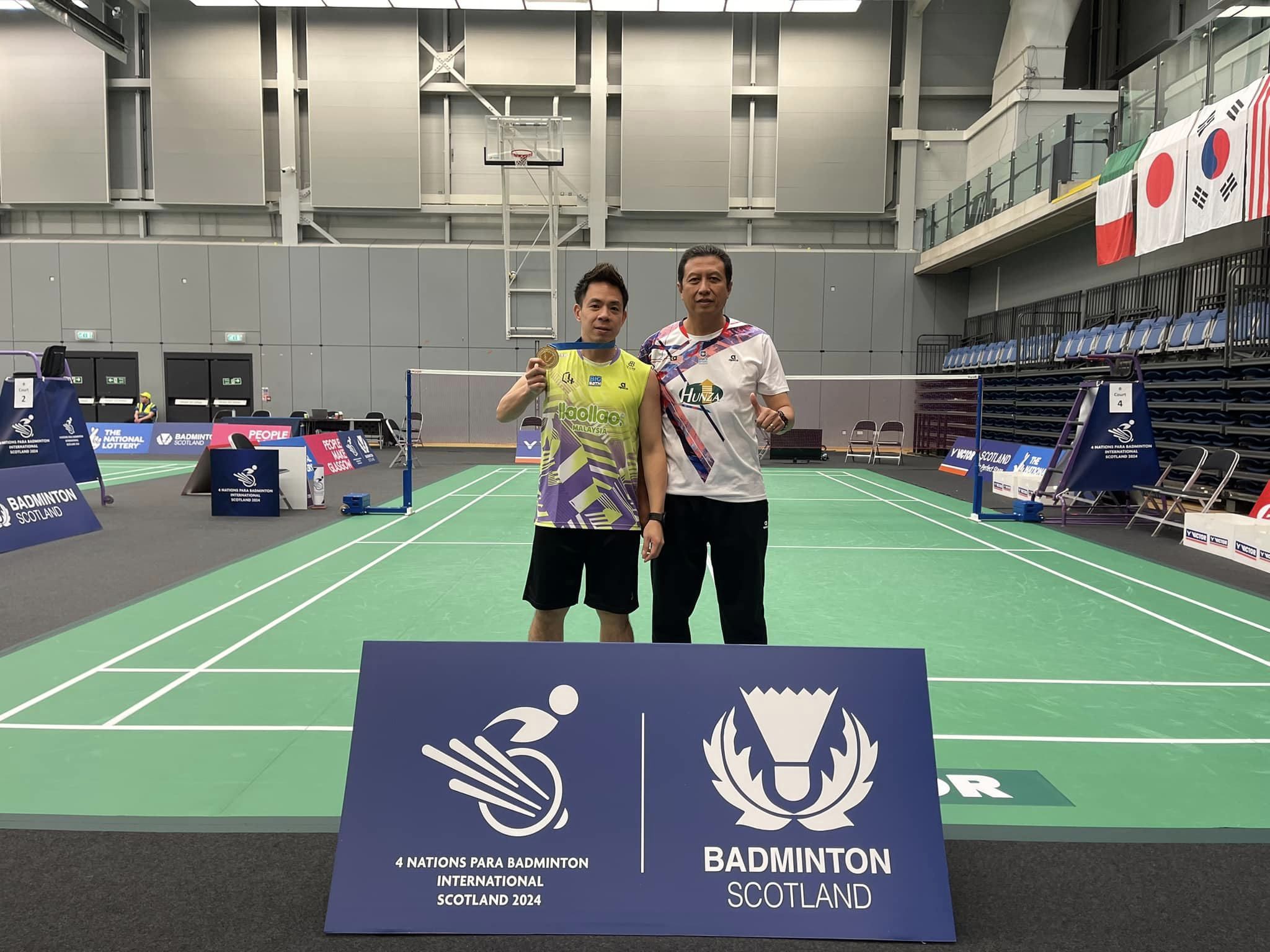 Cheah Liek Hou ‘Hatrik’ Kejuaraan 4 Nations  