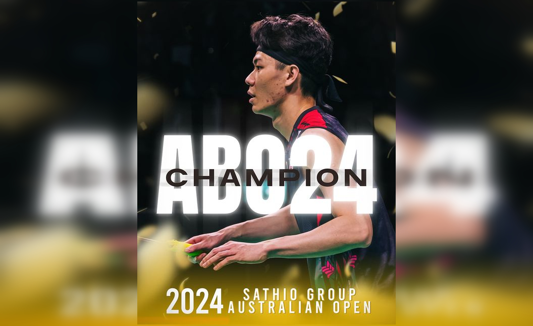 Lee Zii Jia Juara Terbuka Australia 2024 – Raih RM148,459