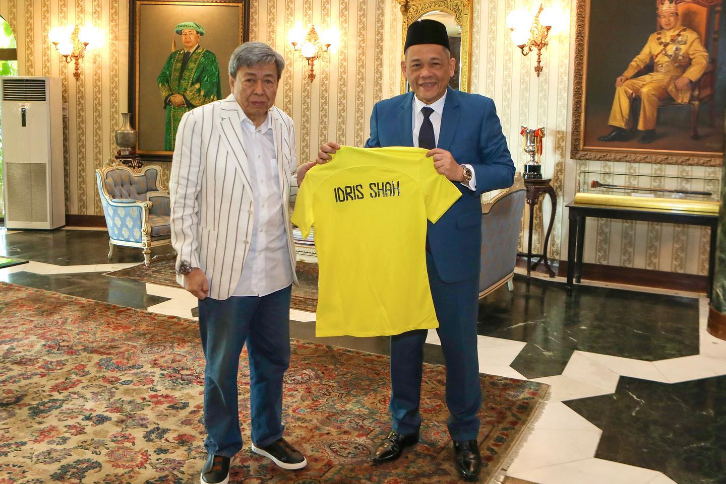 Hamidin Mahu Mengadap Sultan Selangor