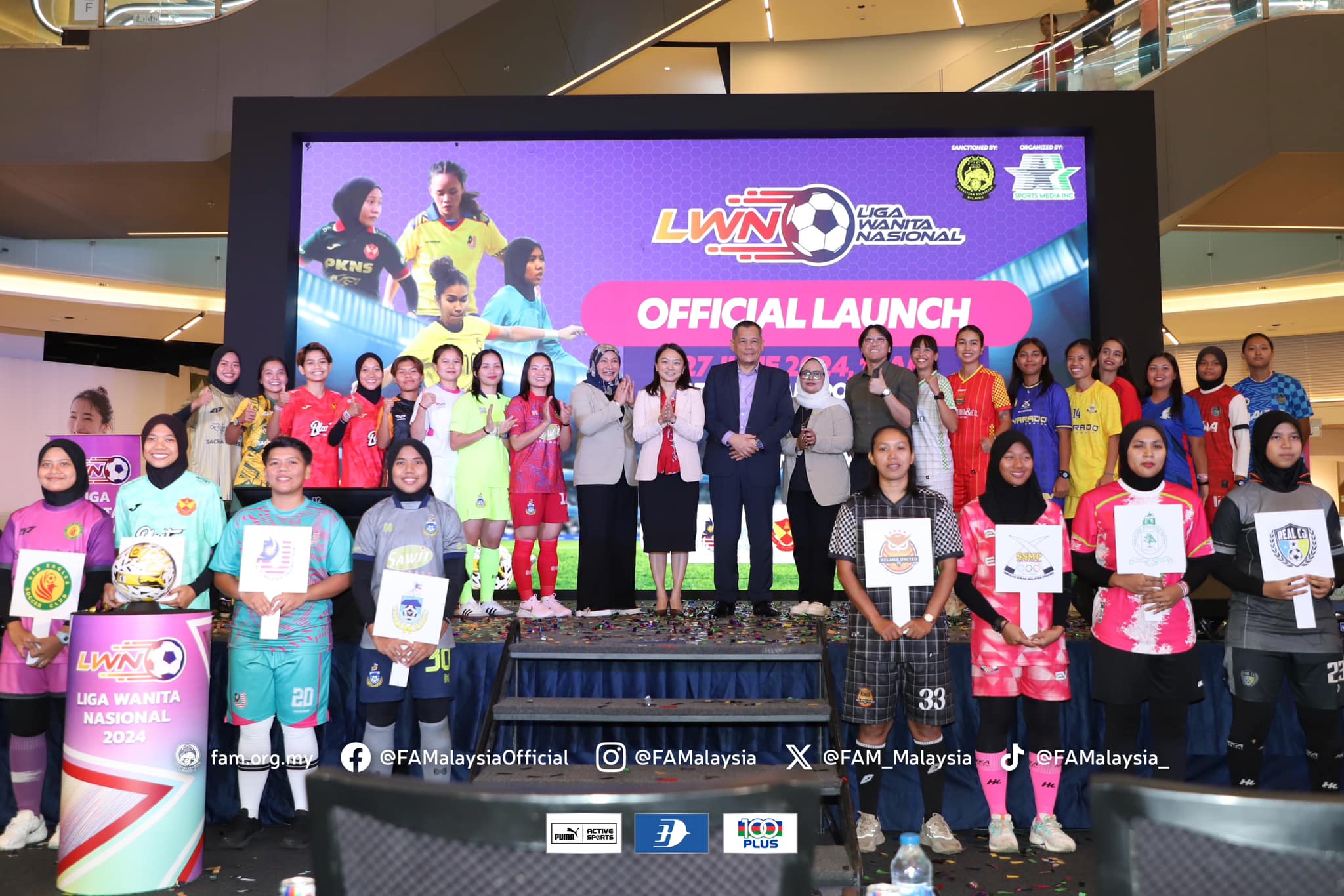 8 Pasukan Sertai Liga Wanita Nasional 2024 Bermula 6 Julai 