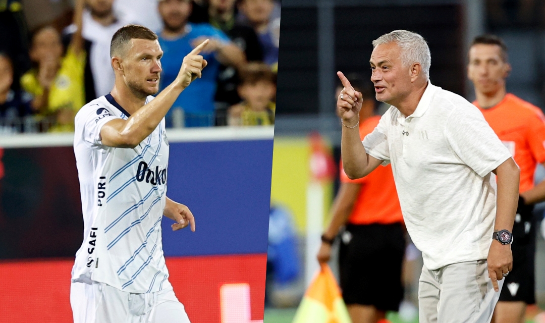Kelayakan UCL: Mourinho Langkah Kanan Bersama Fenerbahce, Edin Dzeko Hatrik