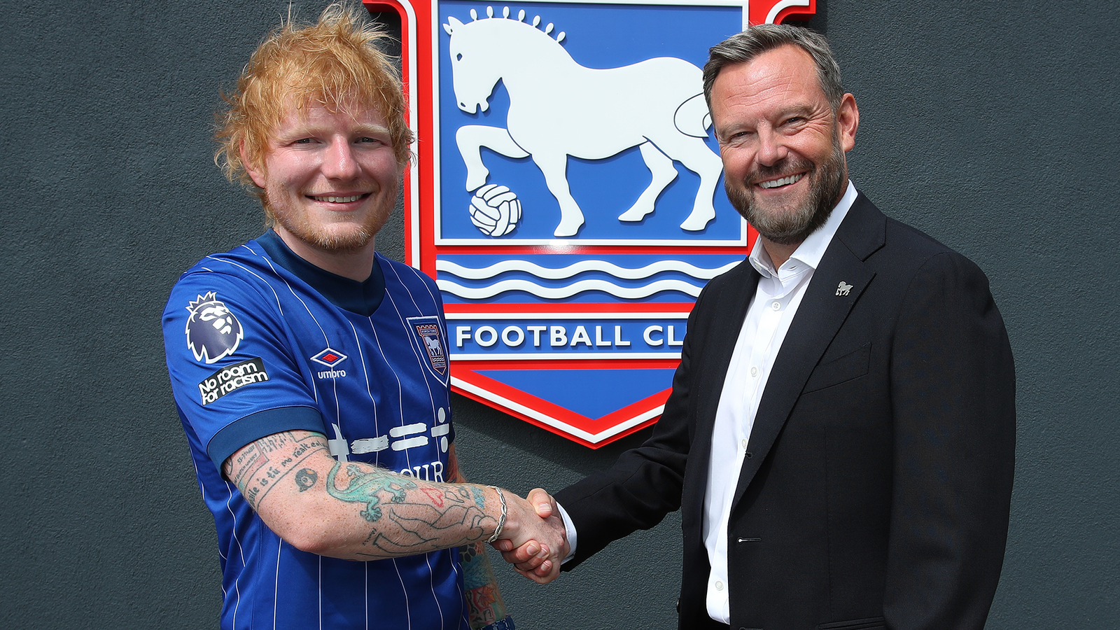 Ed Sheeran Kini Pemegang Saham Minoriti Ipswich Town