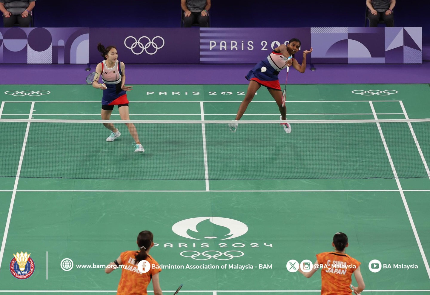 Olimpik 2024: Pearly-Thinaah Terlepas Pingat Gangsa