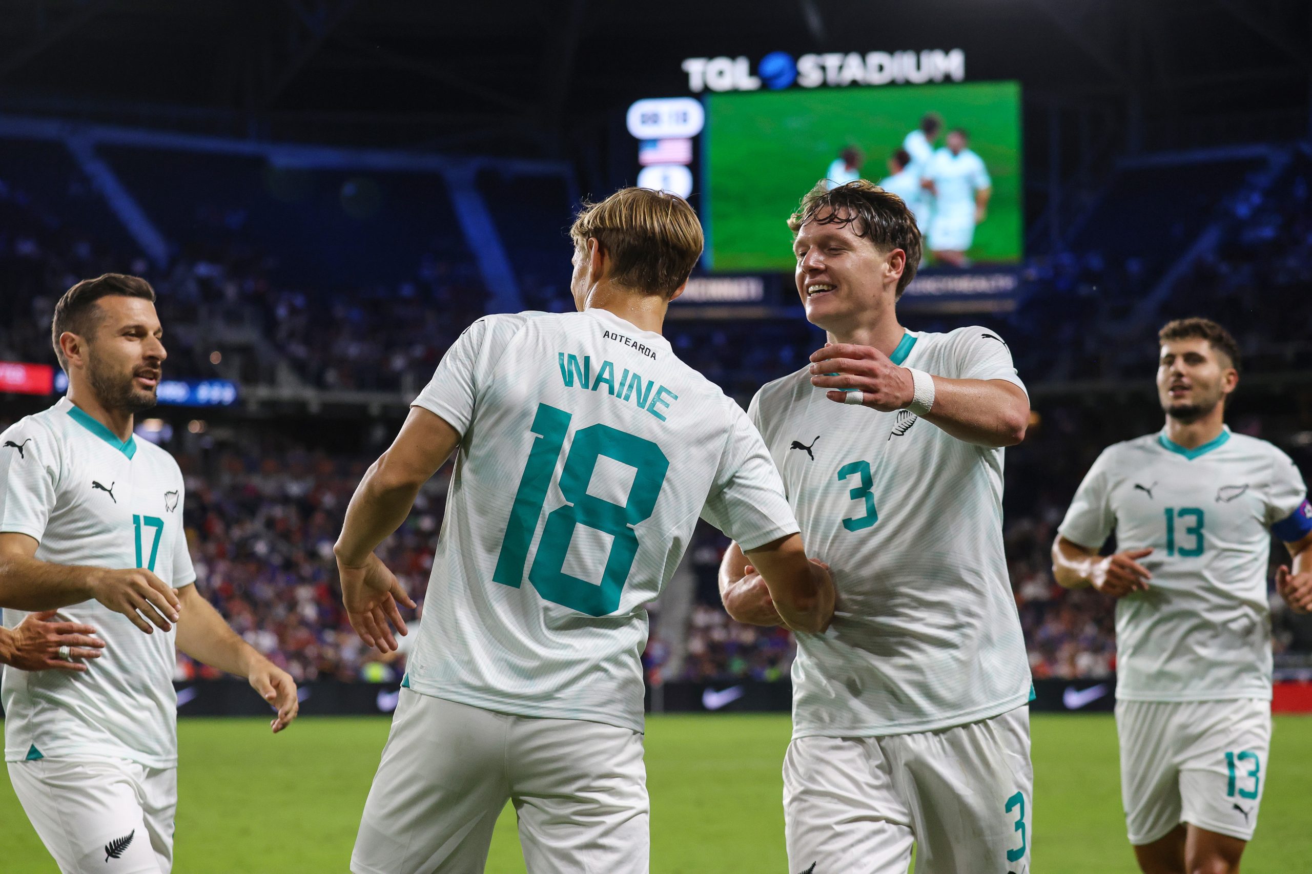 Skuad Bola Sepak New Zealand Ikat Amerika Syarikat 1-1