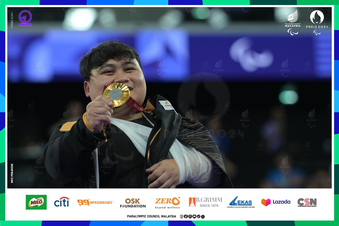 Paralimpik 2024: Bonnie Sumbang Emas Kedua, Pecah Rekod Dunia