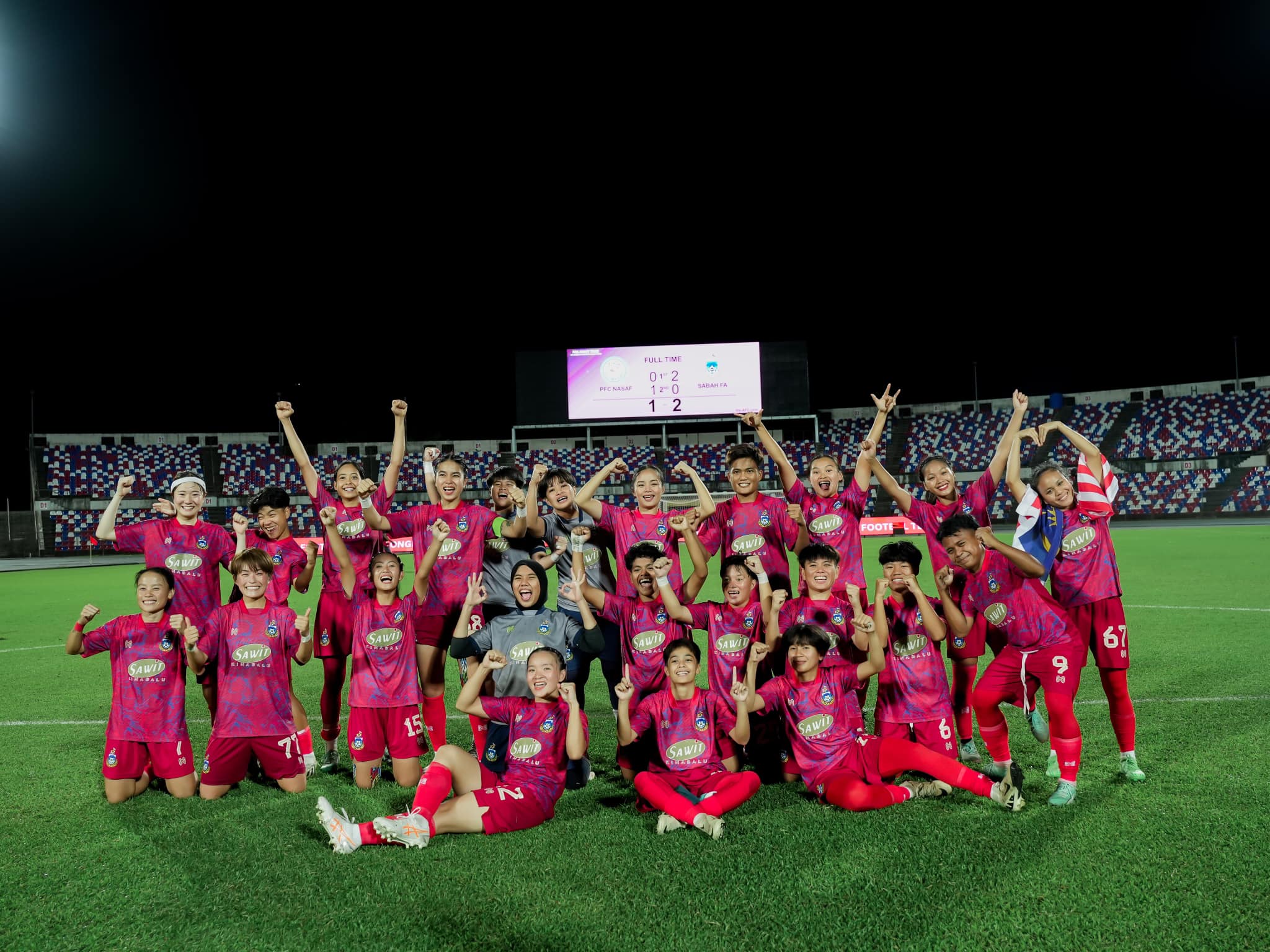 AWCL 2024-25: Sabah Sertai Kumpulan A, Sah Raih AS$100,000