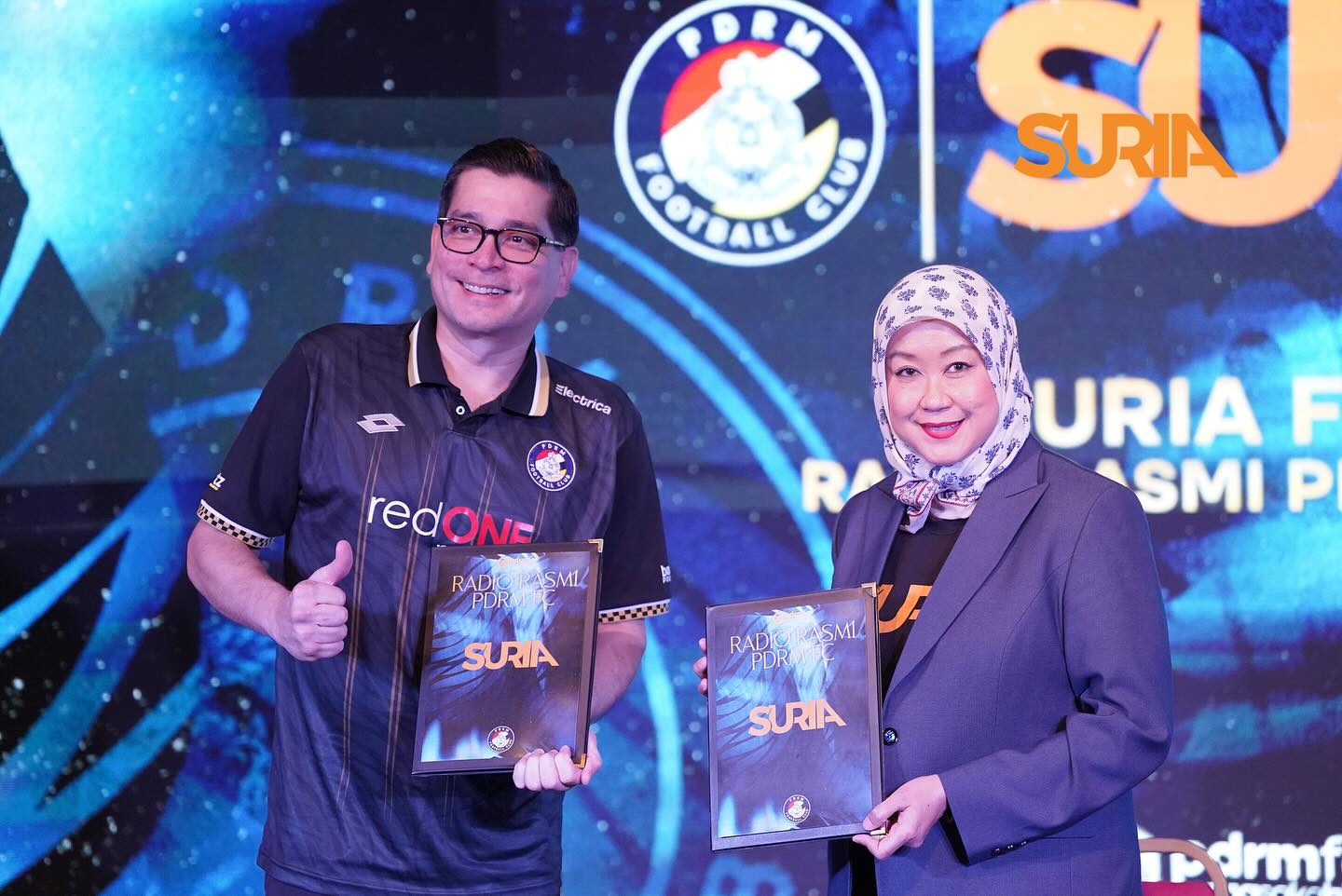 PDRM FC Umum Suria FM Selaku Radio Rasmi, Lancar Portal Rasmi Untuk Penyokong