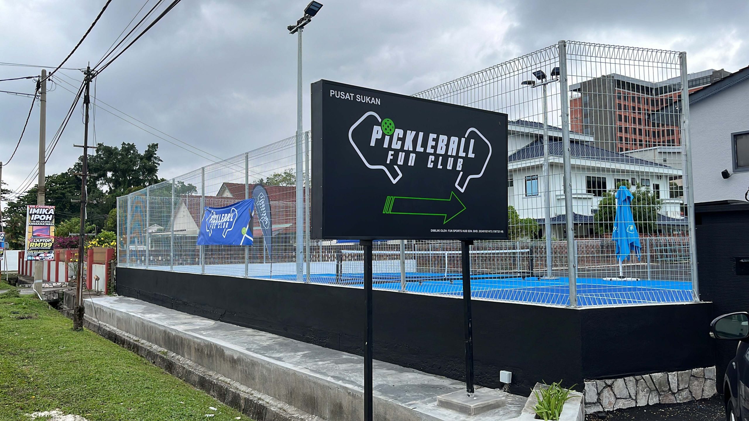 Bandaraya Ipoh Kini Miliki Sebuah Lagi Gelanggang Pickleball