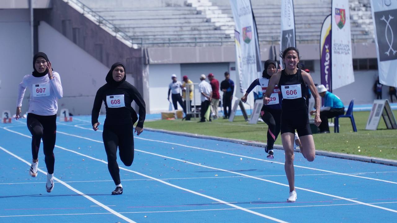 Zaidatul Husniah Pemegang Rekod Kebangsaan 100m Wanita Baharu – 11.49s