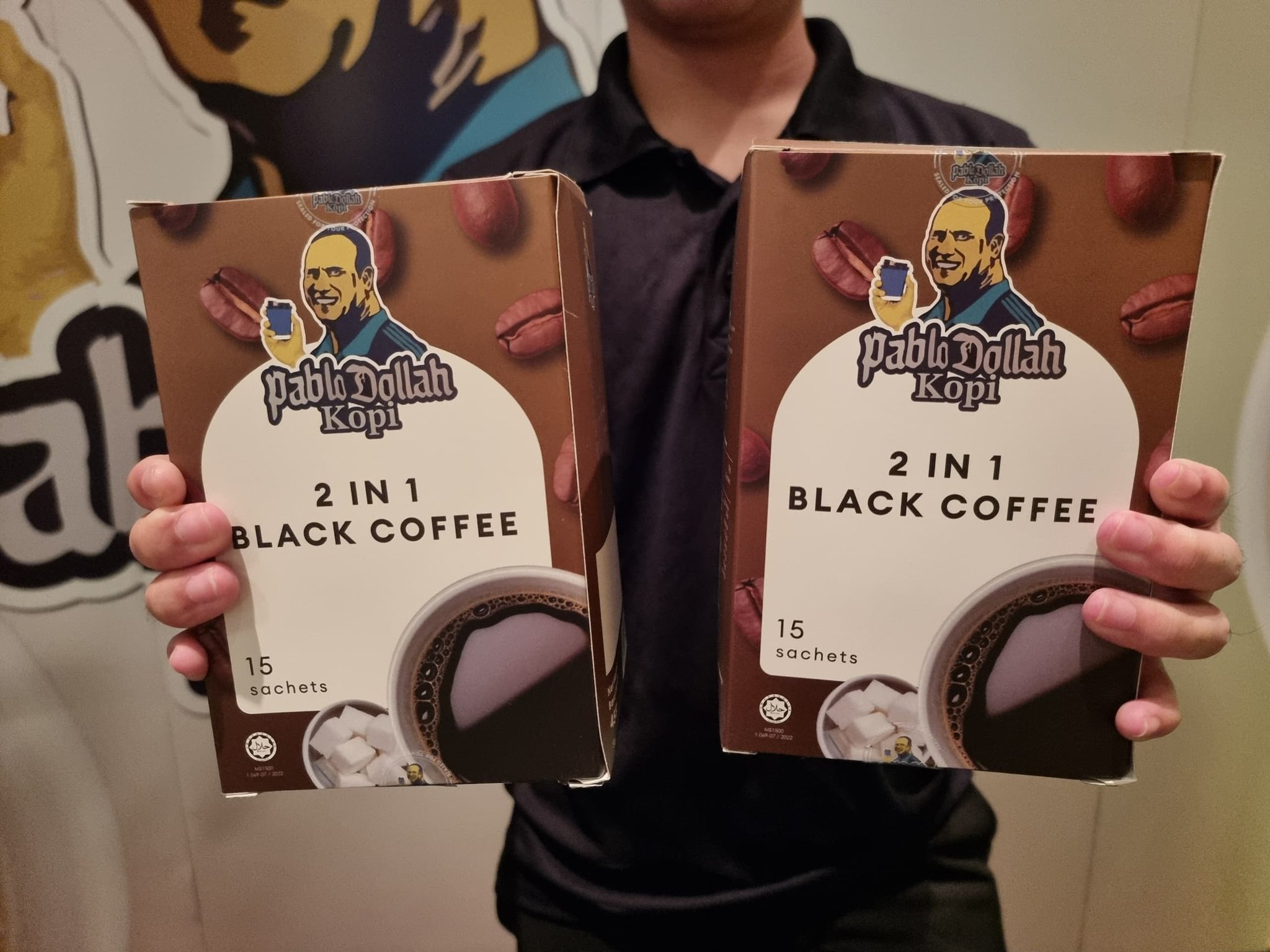 Dollah Salleh Lancar Jenama Kopi Tersendiri, Pablo Dollah Kopi