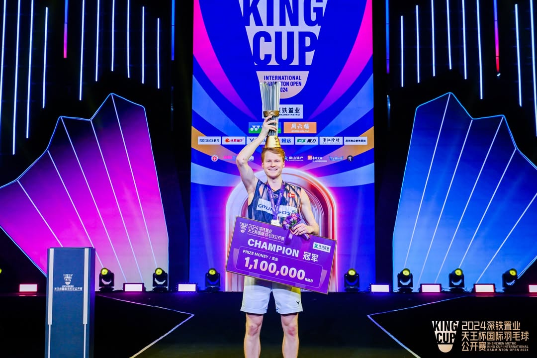 Anders Antonsen Muncul Juara King Cup Anjuran Lin Dan – Bawa Pulang RM670,000