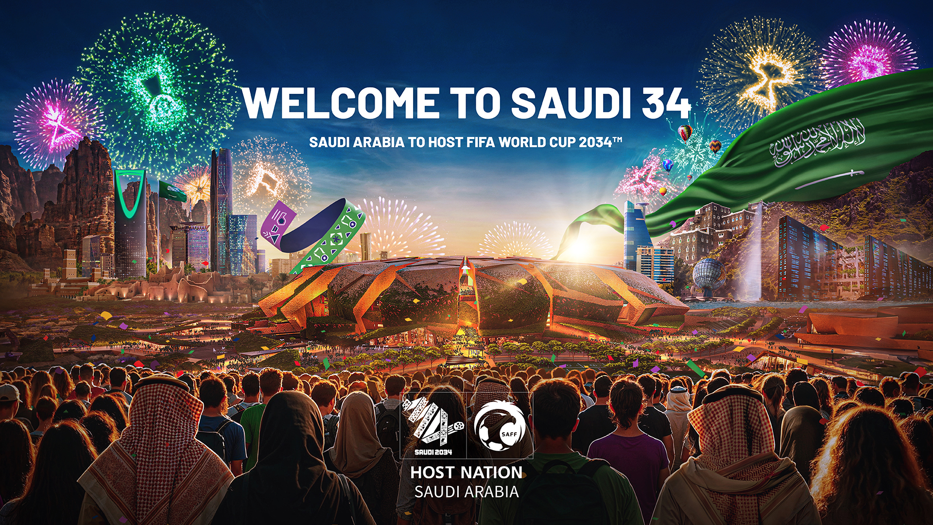 Arab Saudi Sah Tuan Rumah Piala Dunia FIFA 2034